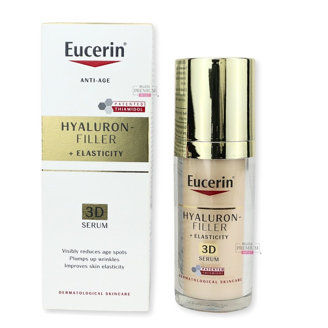 EUCERIN HYALURON FILLER + ELASTICITY 3D SERUM 30ML: Espectacular Transformación para Tu Piel