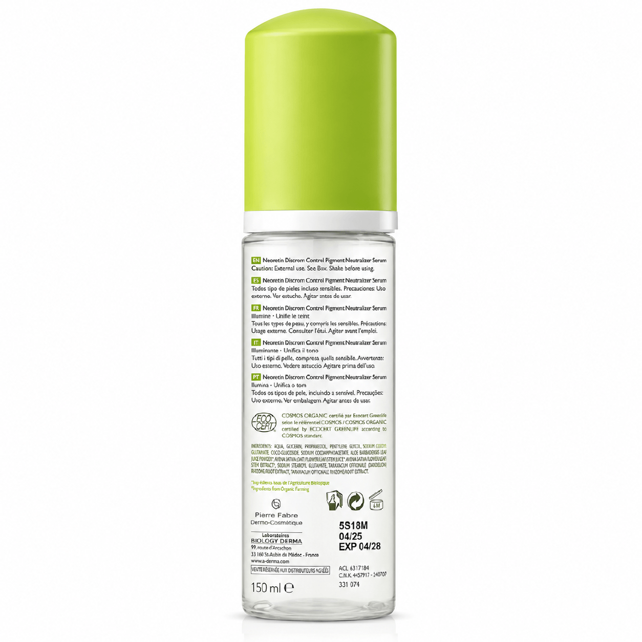 A-Derma Biology-Espuma Limpiadora  Hydra-Protectora 150 ml