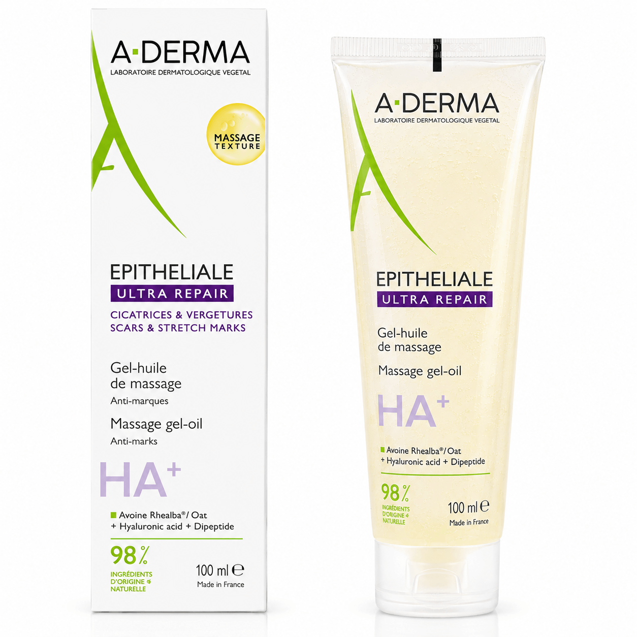 A-Derma EPITHELIALE Ultra Repair-Gel de masaje 100ml