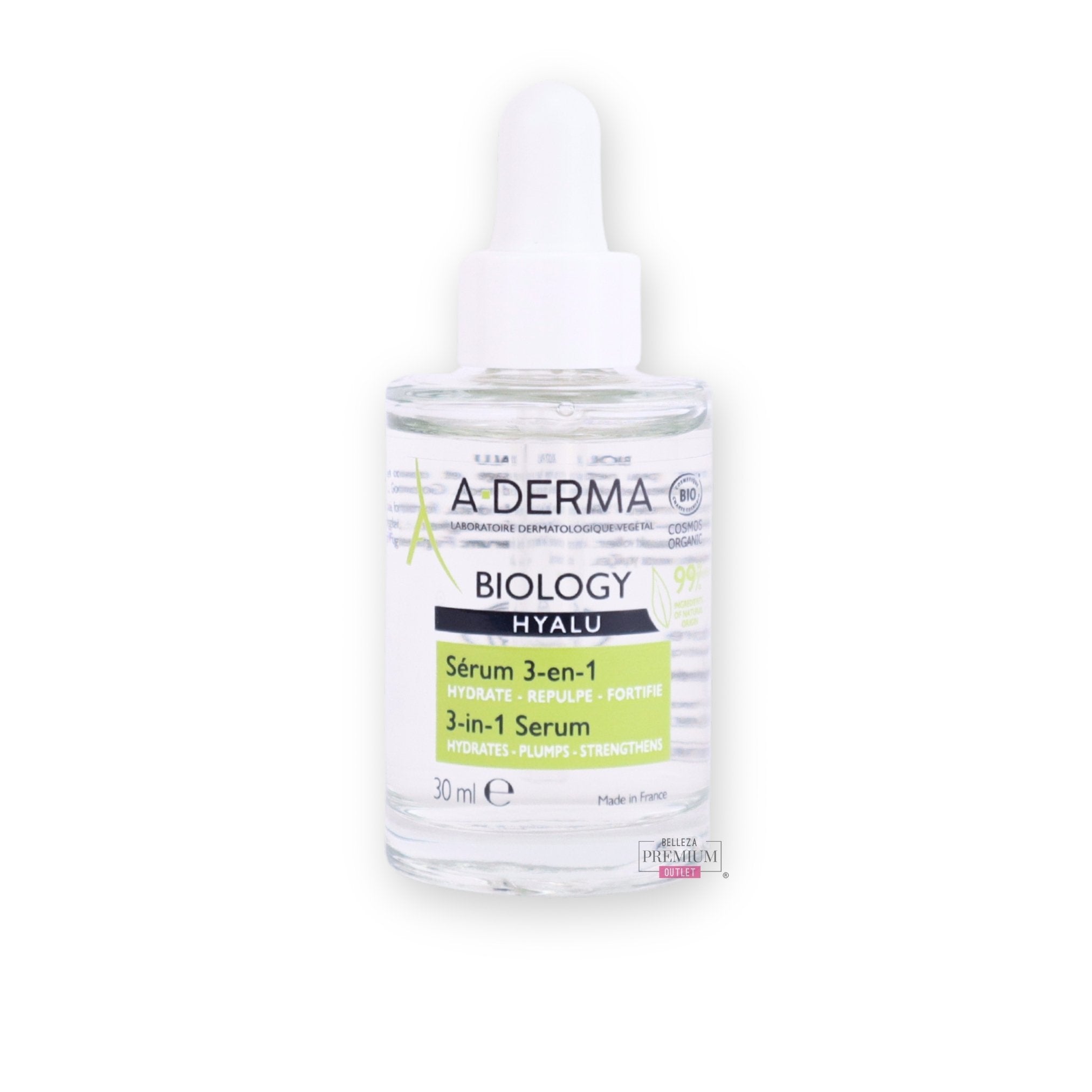 A-Derma Biology Hyalu 3 en 1 Sérum Hidratante, 30ml