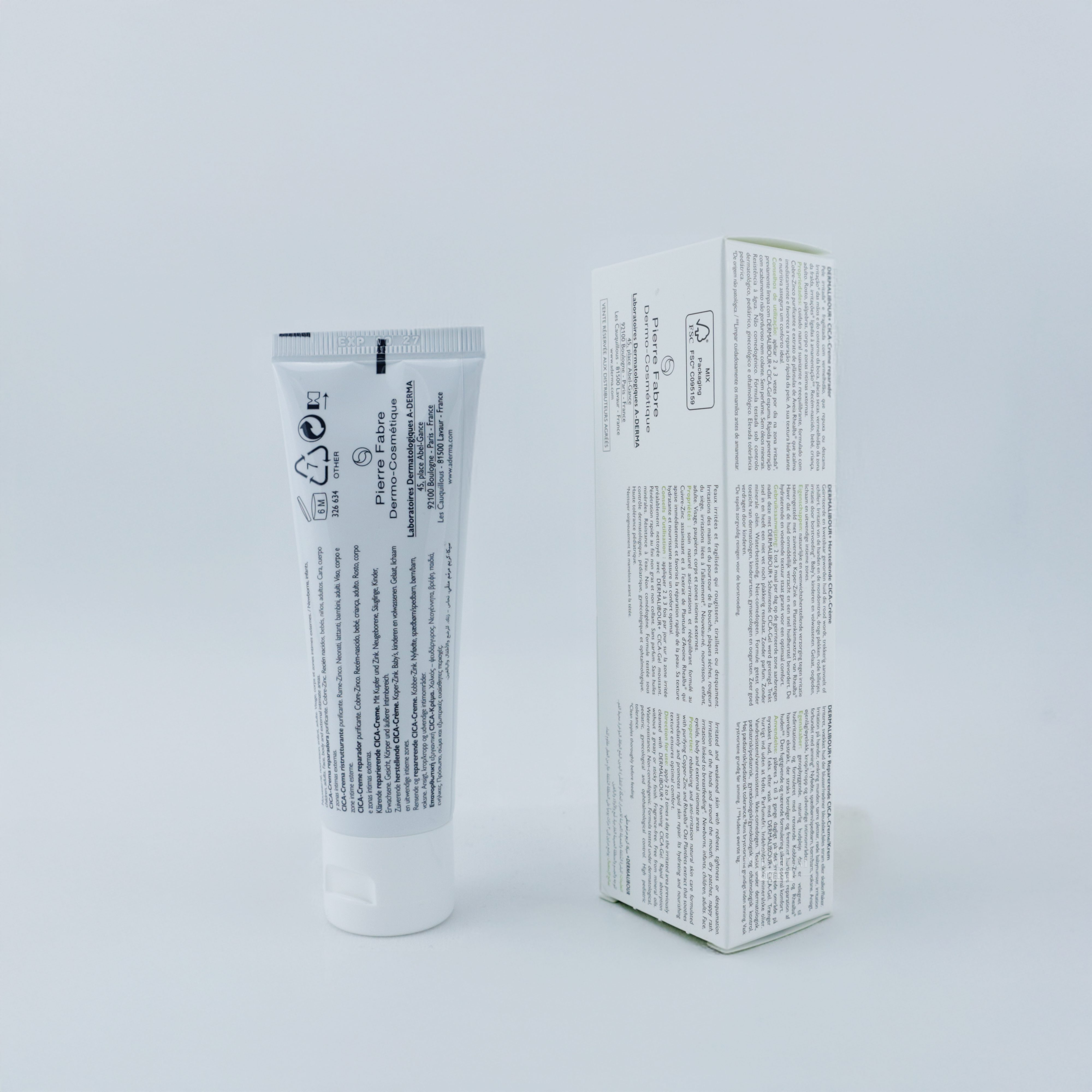 A-Derma Dermalibour+ Cica Crème Reparadora 50ml – Calma, Repara y Protege la Piel Irritada