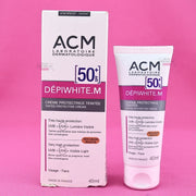 ACM Depiwhite.M Tinted Protective Cream SPF 50+ natural tint 40ml CAJA ROTA