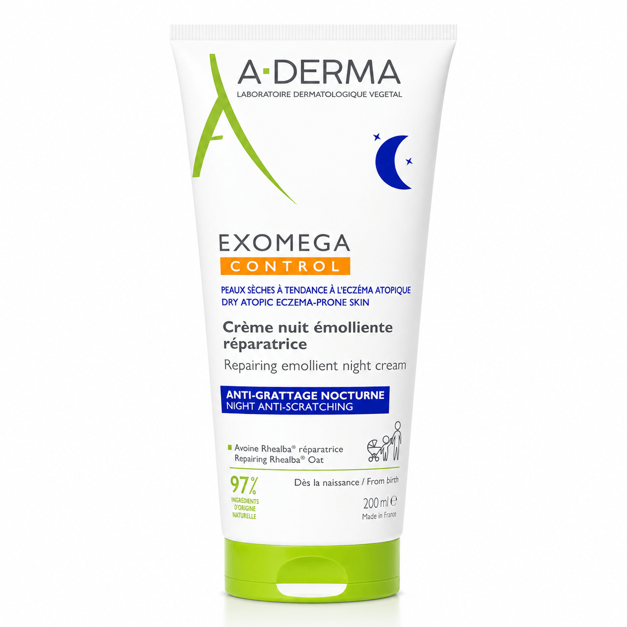 A-Derma EXOMEGA Control Crema de Noche 200ml