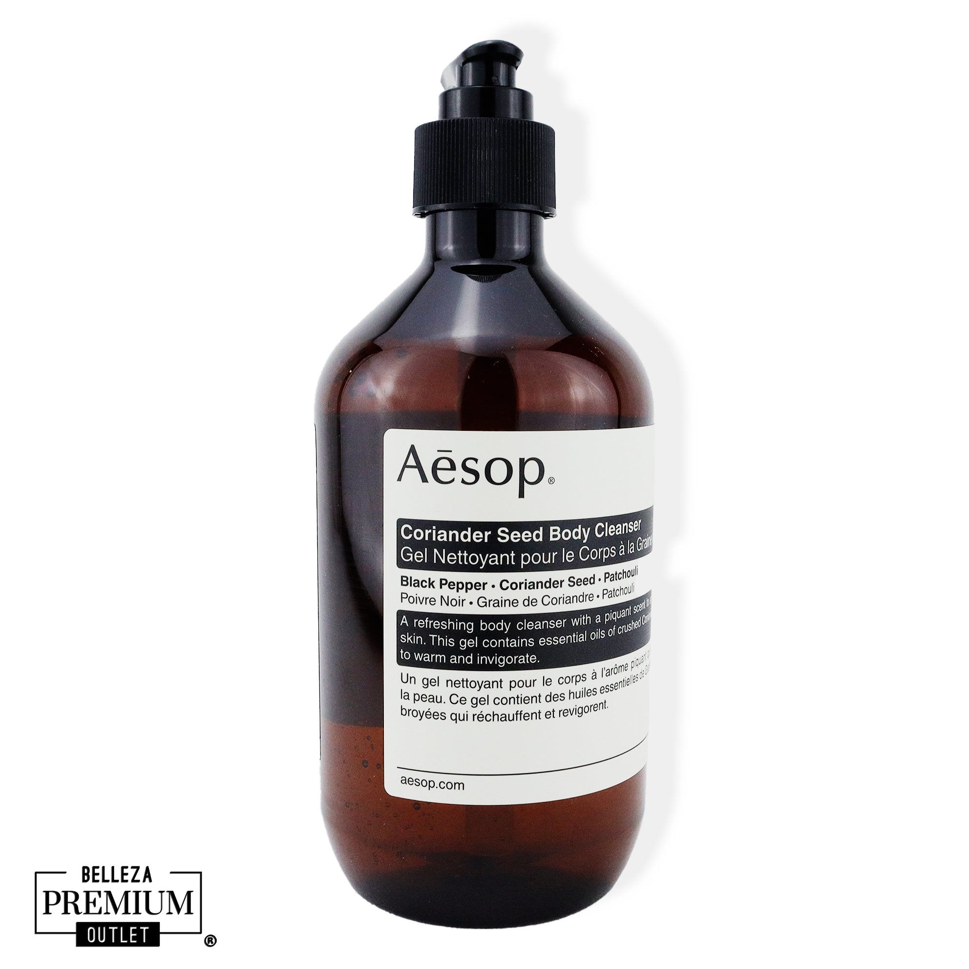 Aesop Coriander Seed Body Cleanser 16.9 oz – Limpieza Corporal Refrescante y Aromática