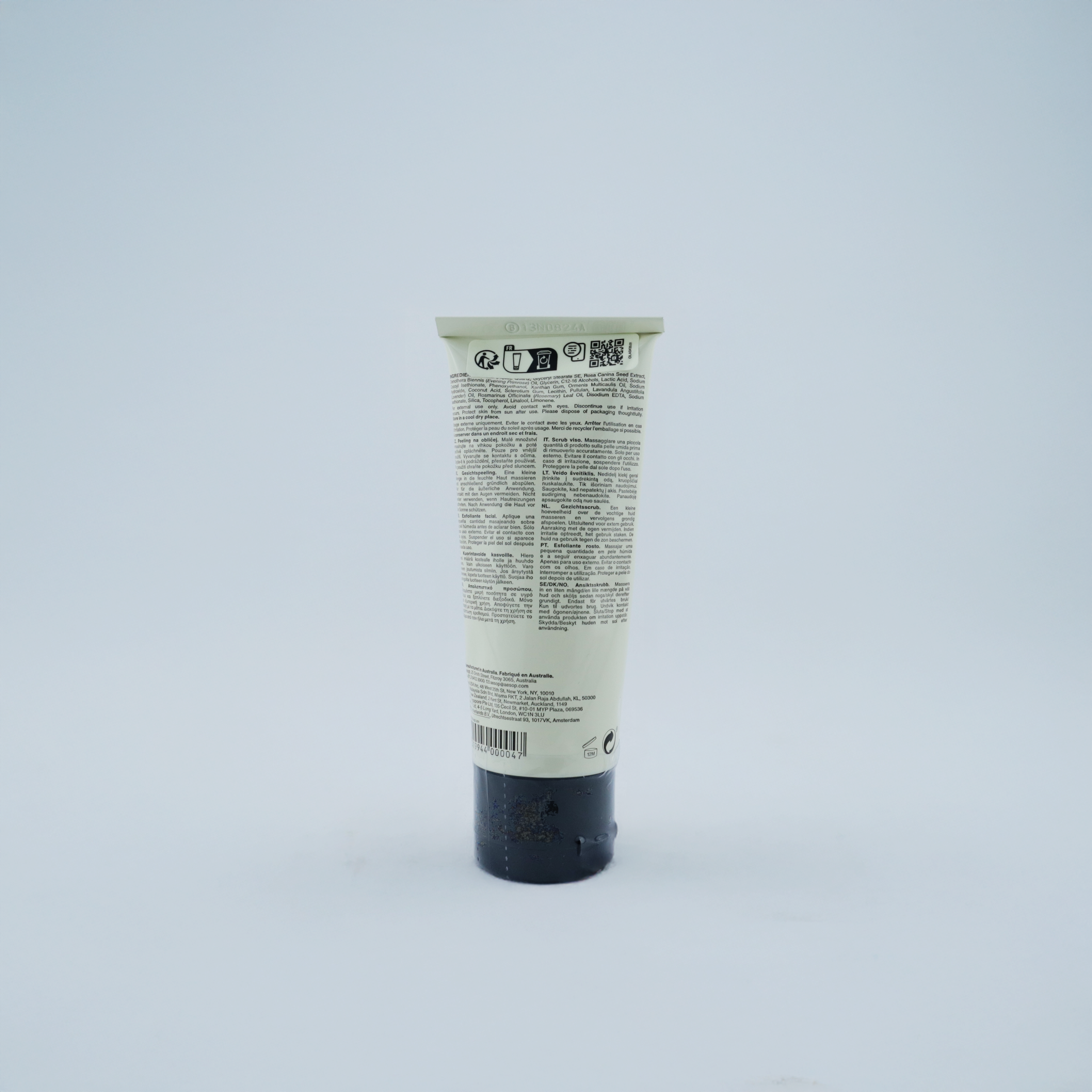 AESOP Purifying Facial Exfoliant Paste 75ml – Renovación Profunda y Natural para tu Rostro