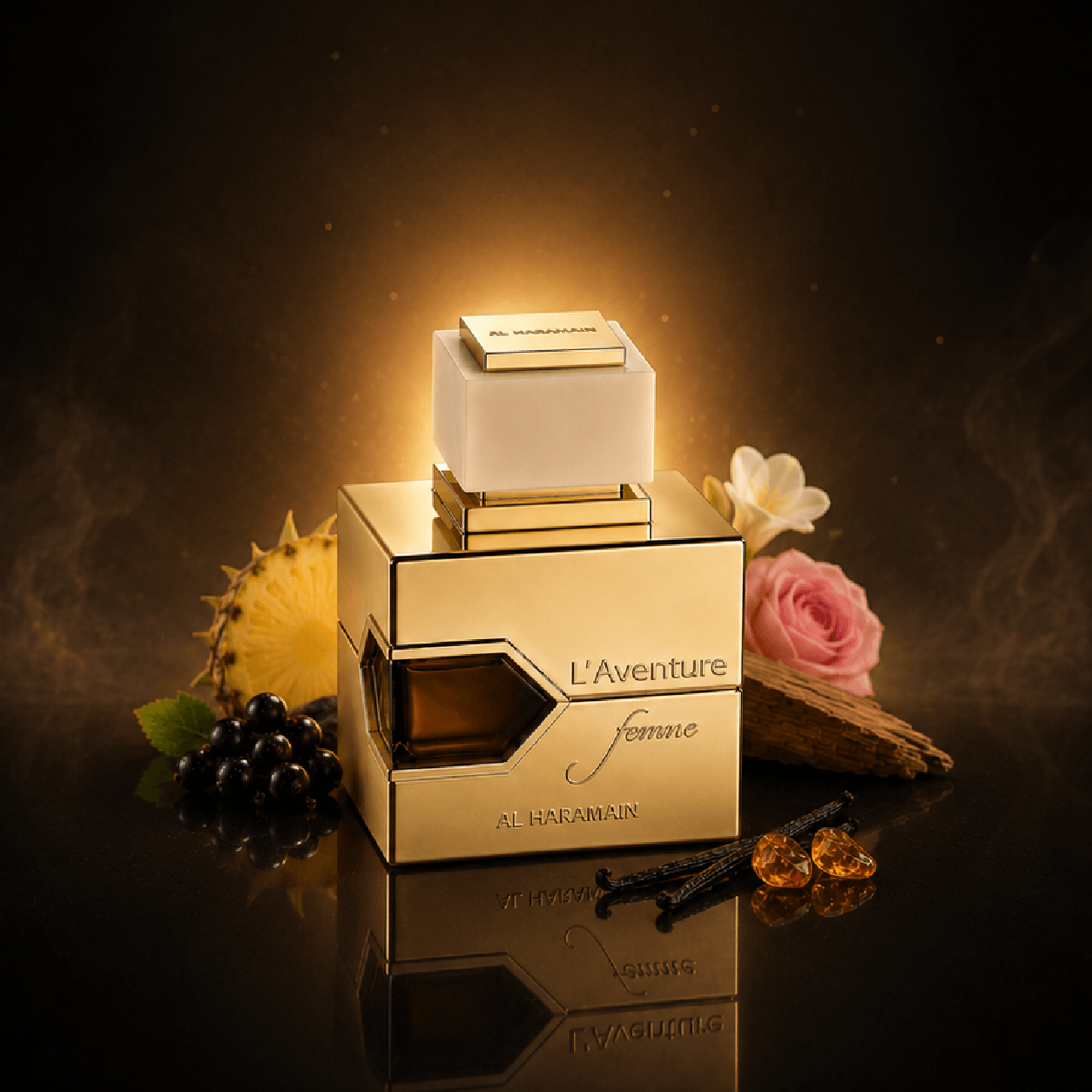 Al Haramain L'Aventure Femme 100 ml-Fragancia Femenina Floral Frutal