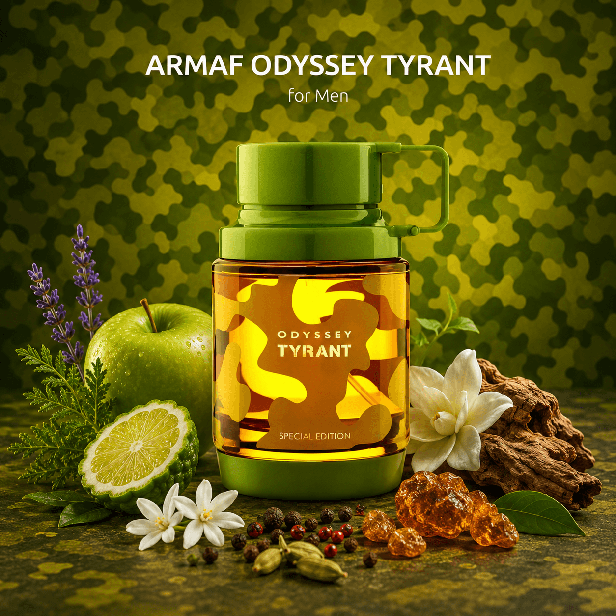 ARMAF ODYSSEY TYRANT 60ml-Fragancia Masculina Aroma Intenso