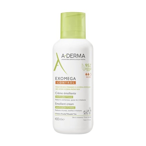 A-Derma Exomega Control Crema Emoliente 400ml: La crema indispensable para pieles secas y atópicas
