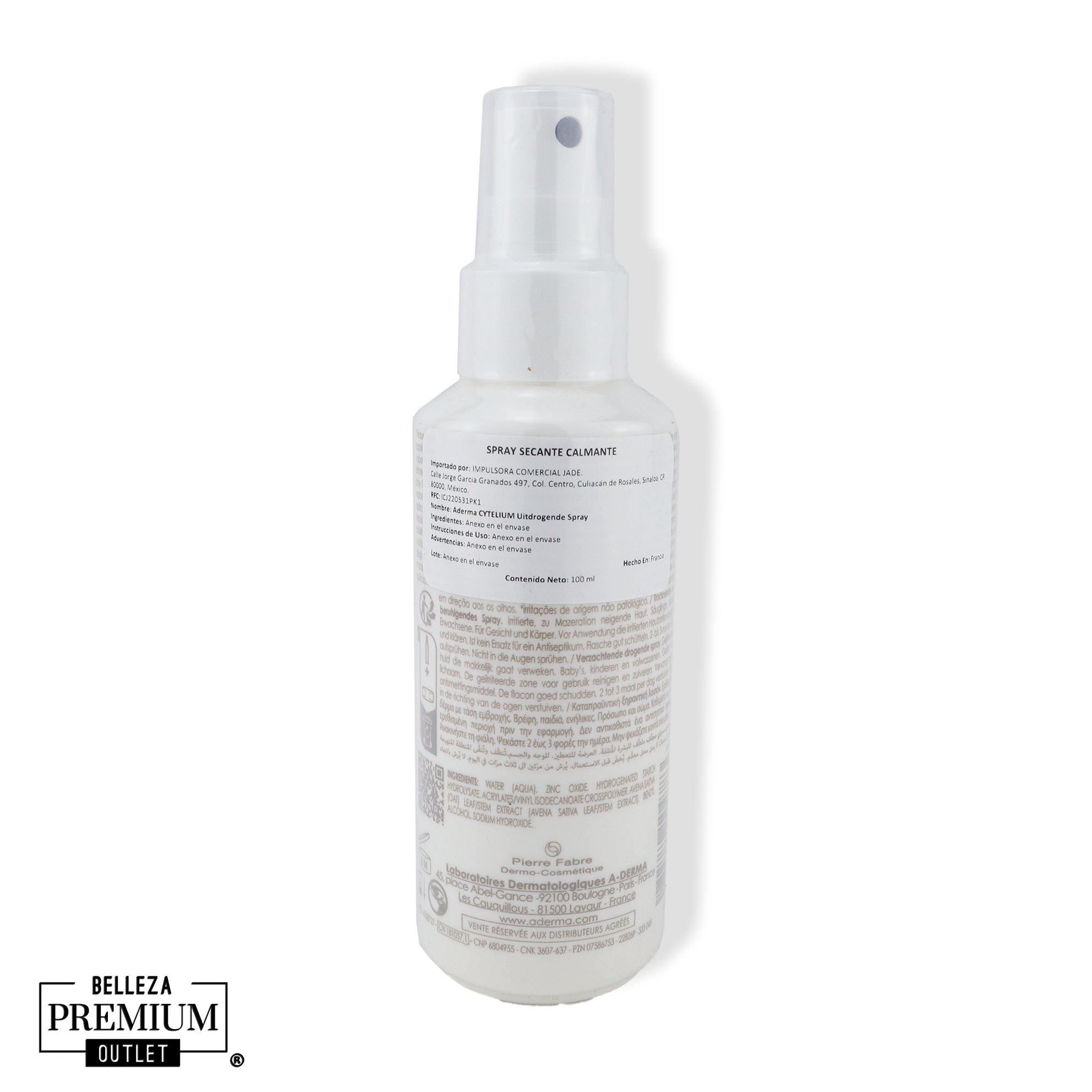 Aderma CYTELIUM Uitdrogende Spray – Acción Secante y Calmante para Piel con Imperfecciones