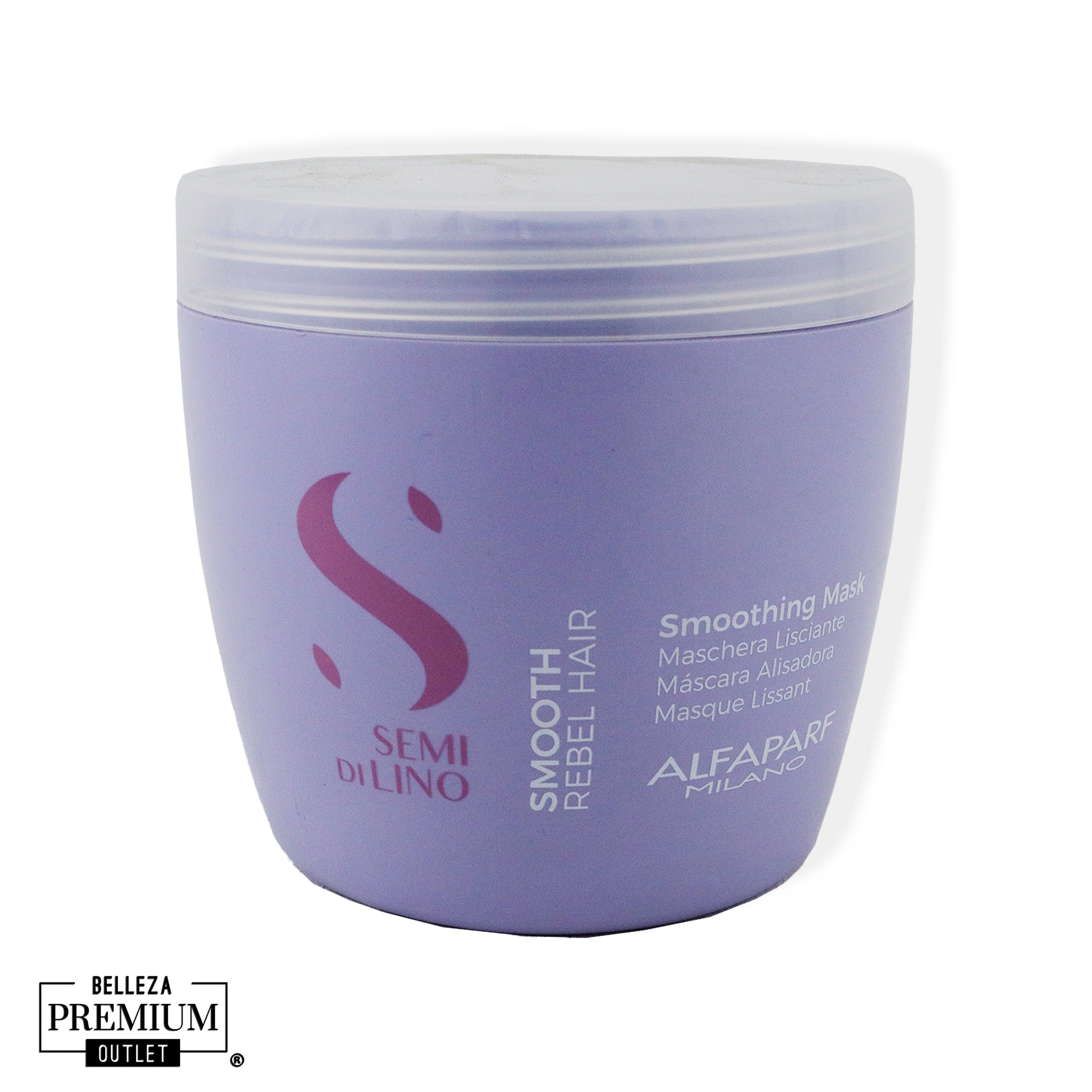 Alfaparf Milano Semi Di Lino Smoothing Mask 500ml – Hidratación y Suavidad Profunda para el Cabello