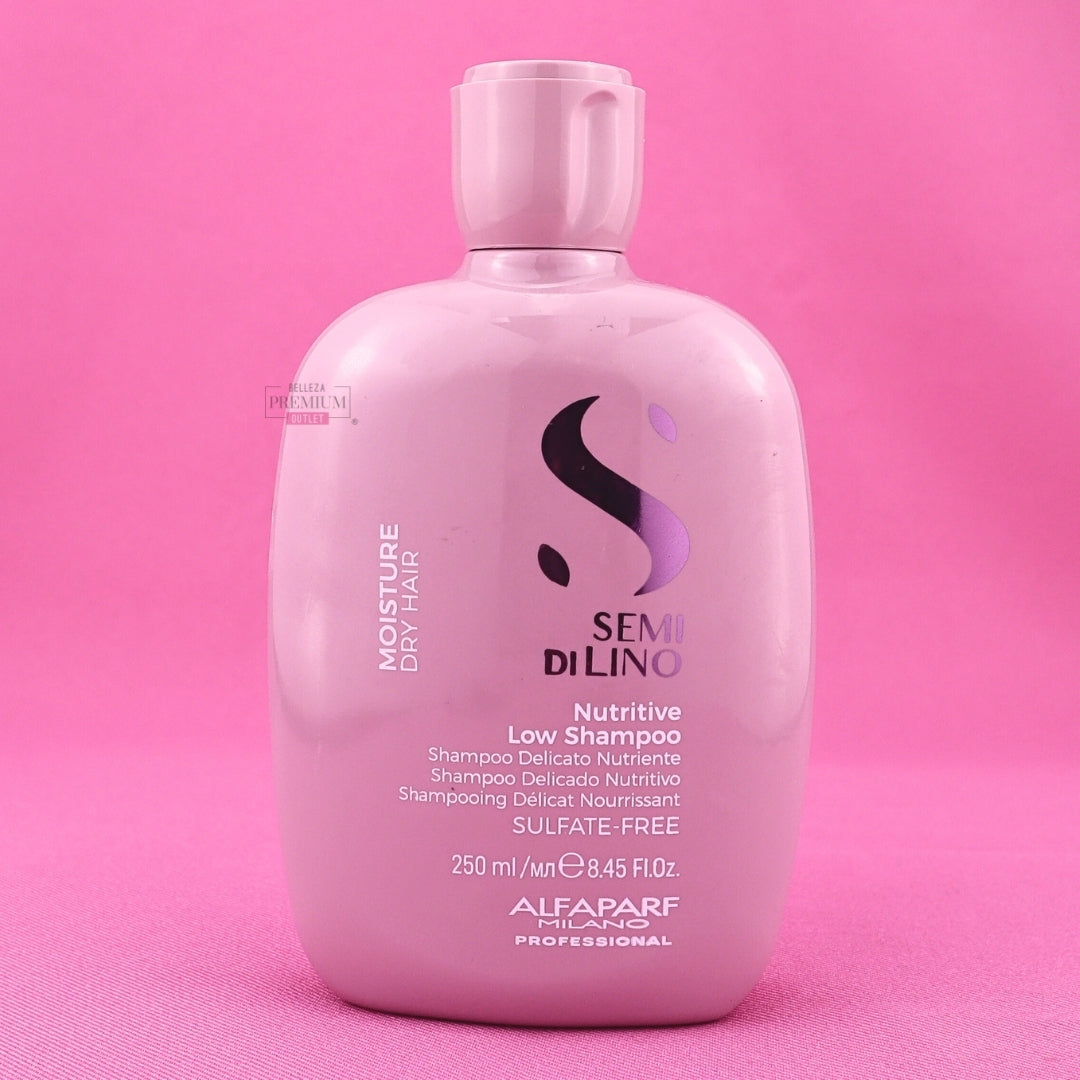 Alfaparf Milano Semi Di Lino low Moisture Nutritive Sulfate Shampoo 250ml SIN TAPA