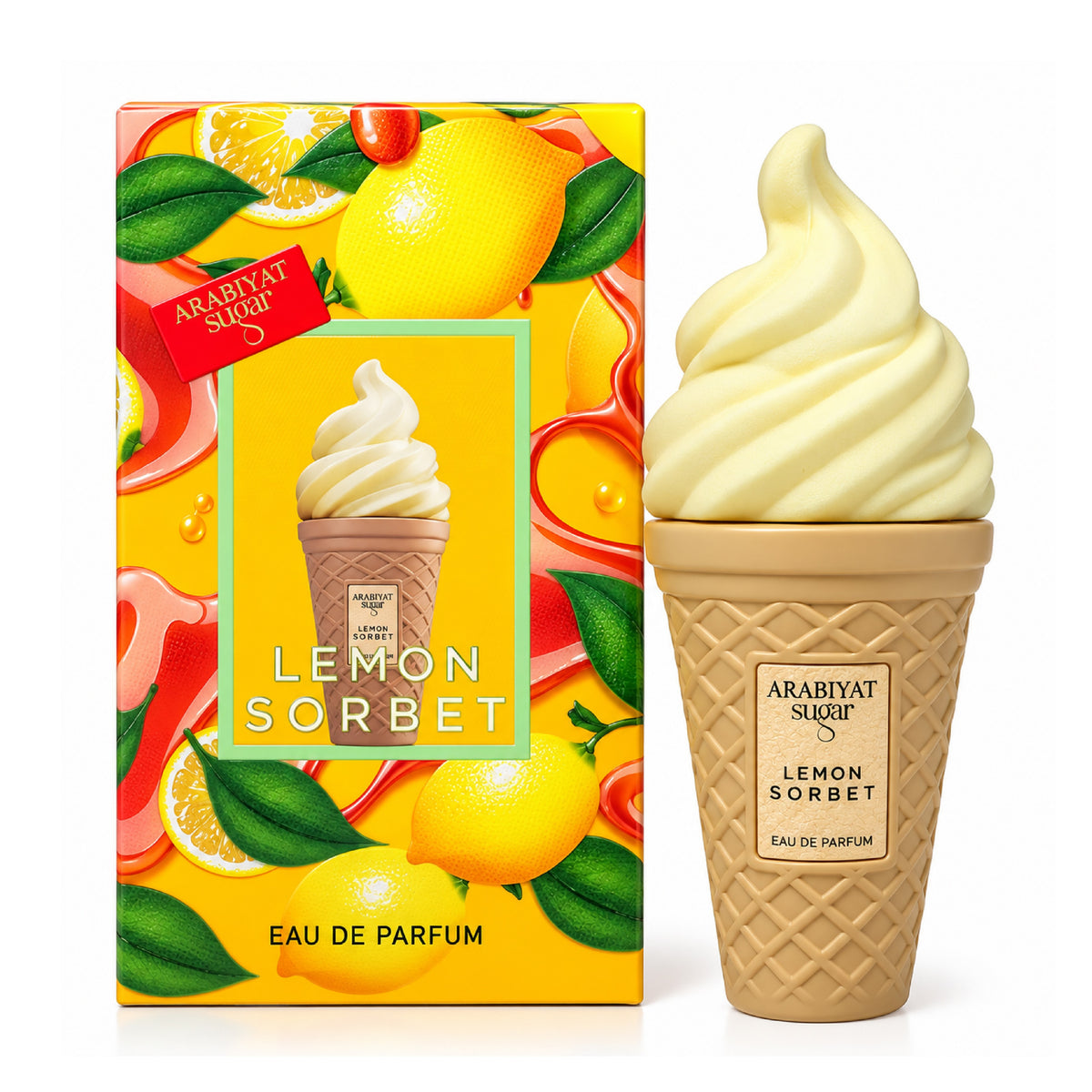 Arabiyat Sugar Lemon Sorbet 100 ml-Fragancia Femenina Gourmand