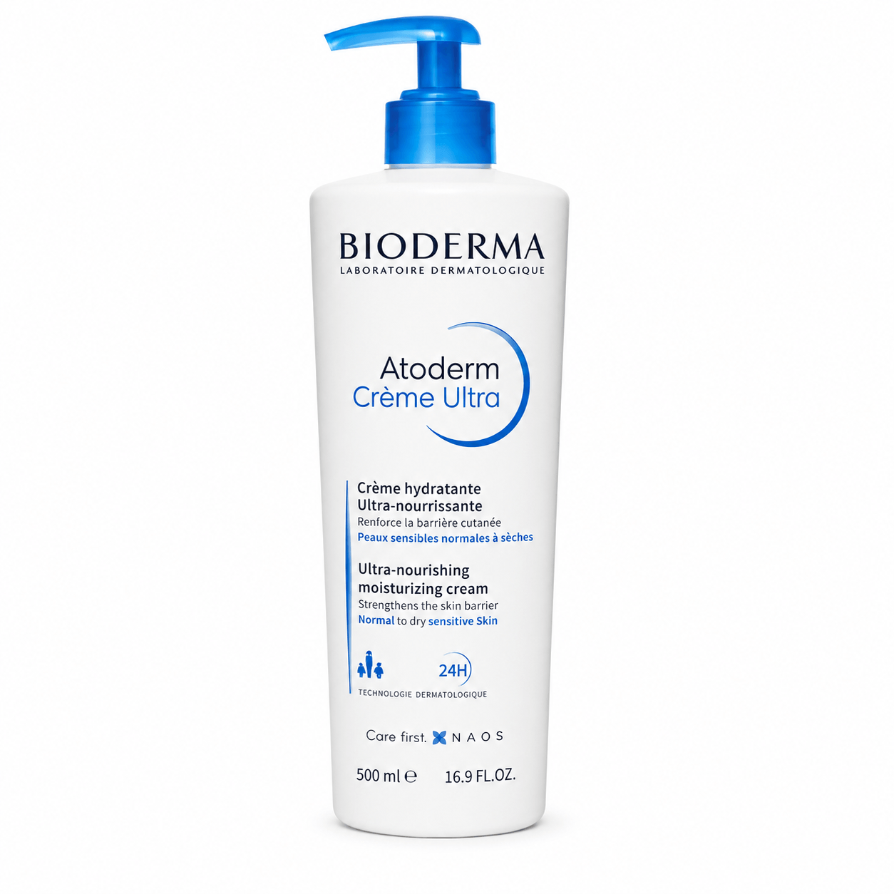 Bioderma Atoderm Crème Ultra 500ml – Hidratación Intensa para Piel Muy Seca y Sensible