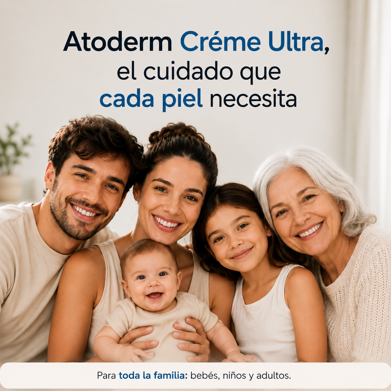 Bioderma Atoderm Crème Ultra 500ml – Hidratación Intensa para Piel Muy Seca y Sensible