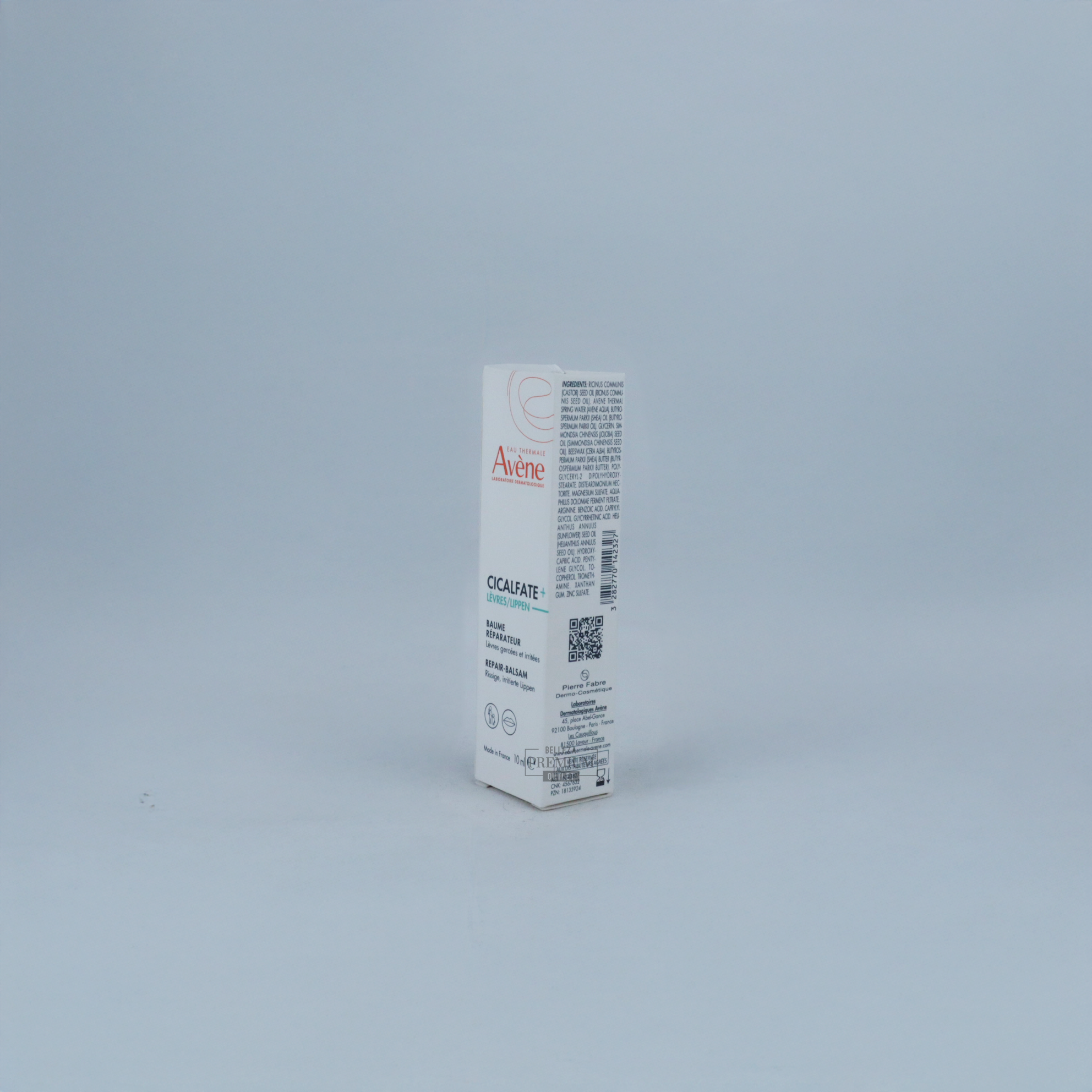 Avène Cicalfate Bálsamo Reparador de Labios 10 ml – Cuidado intensivo para labios secos y agrietados