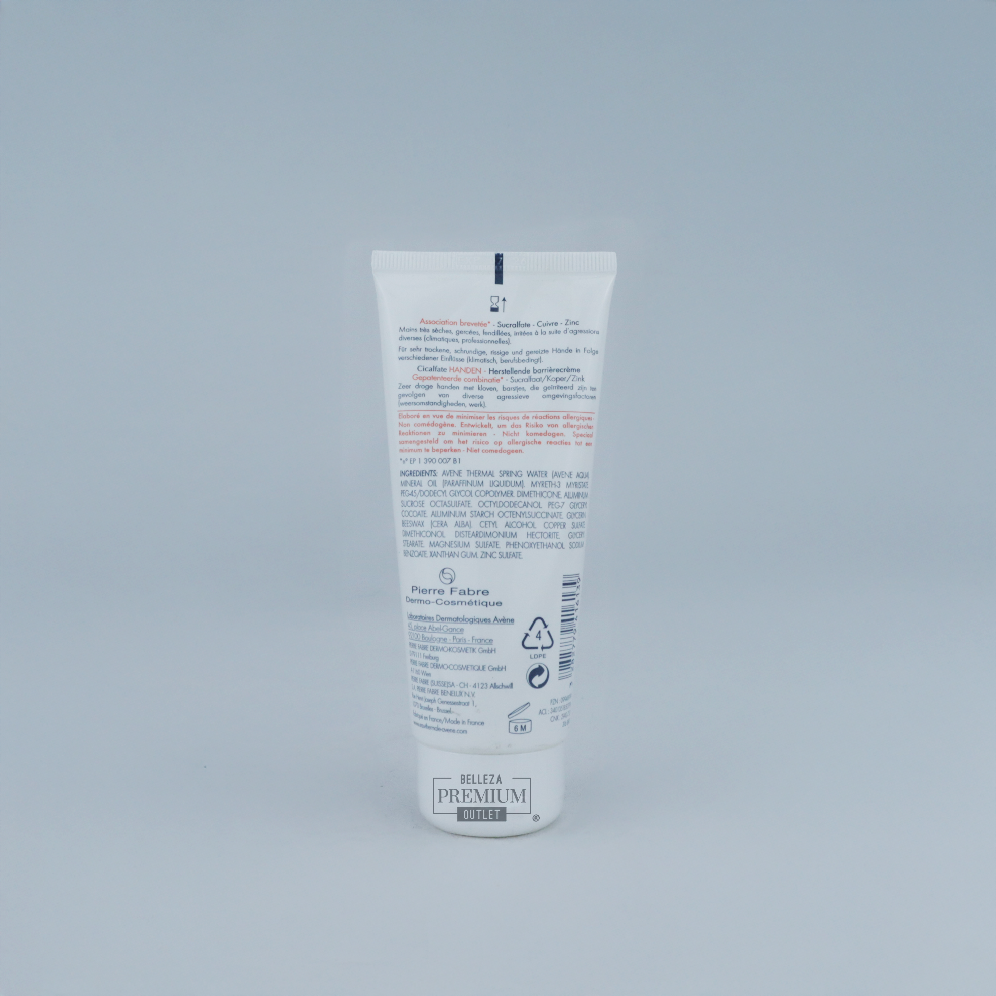Avène Cicalfate Crema de Manos Reparadora 100 ml – Cuidado intensivo para manos secas y agrietadas