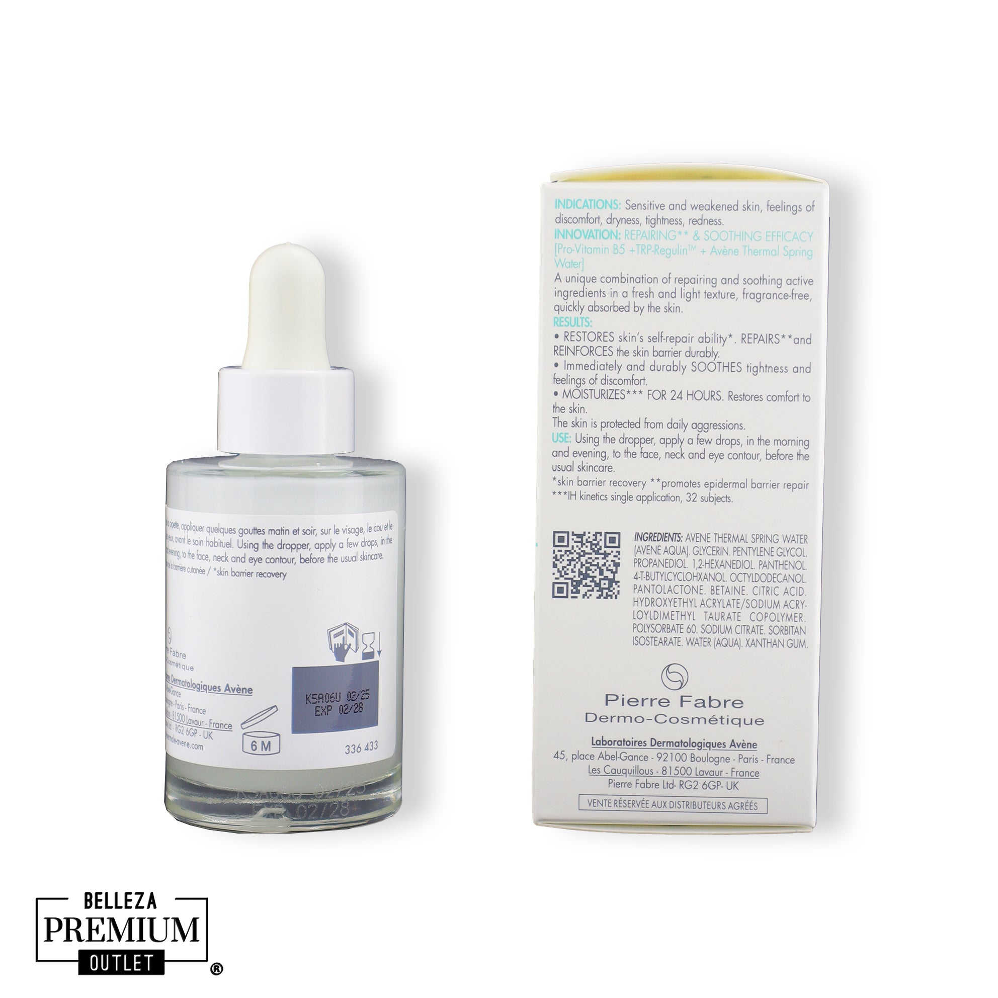 Avène Cicalfate+ Sérum – Reparación Intensa, Calma Inmediata y Piel Restaurada