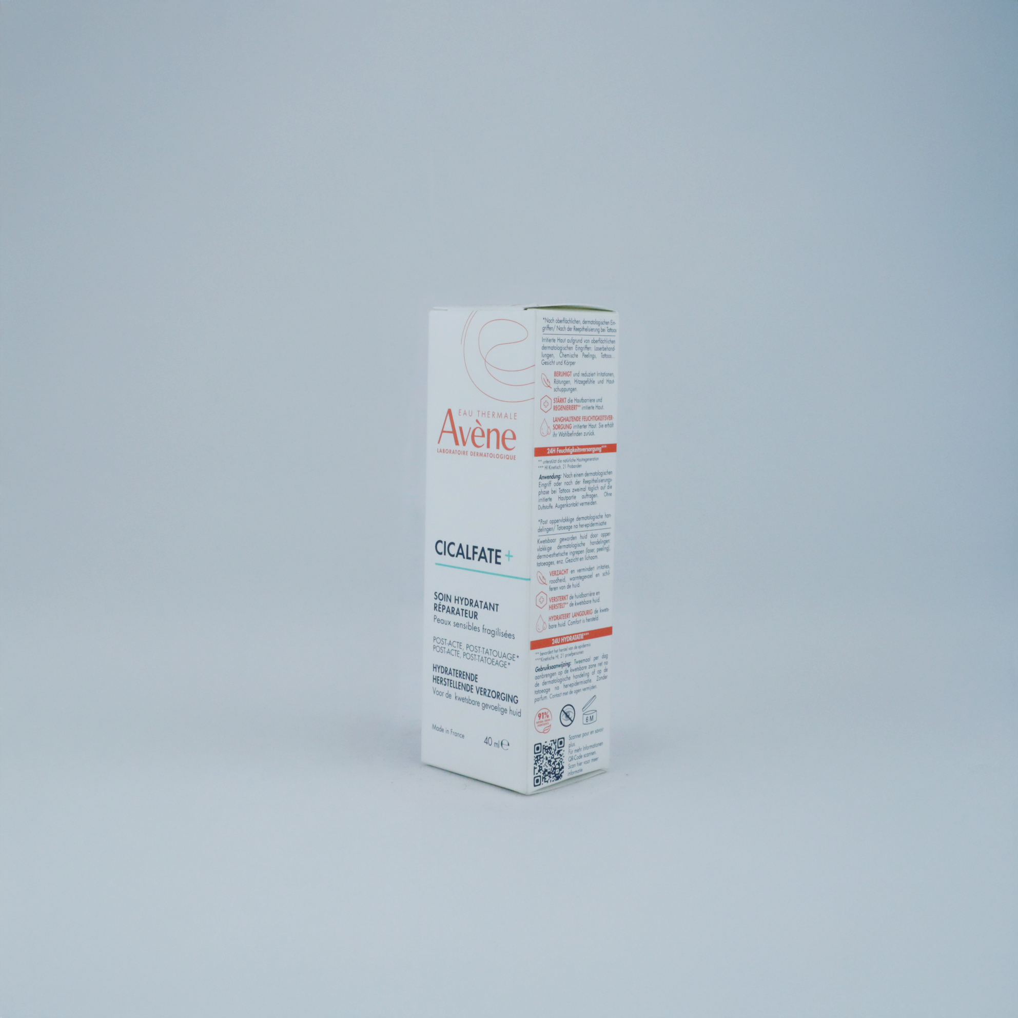 Avene Cicalfate+ Soin Hydratant Réparateur 40ml – La Solución Hidratante y Reparadora que Tu Piel Merece