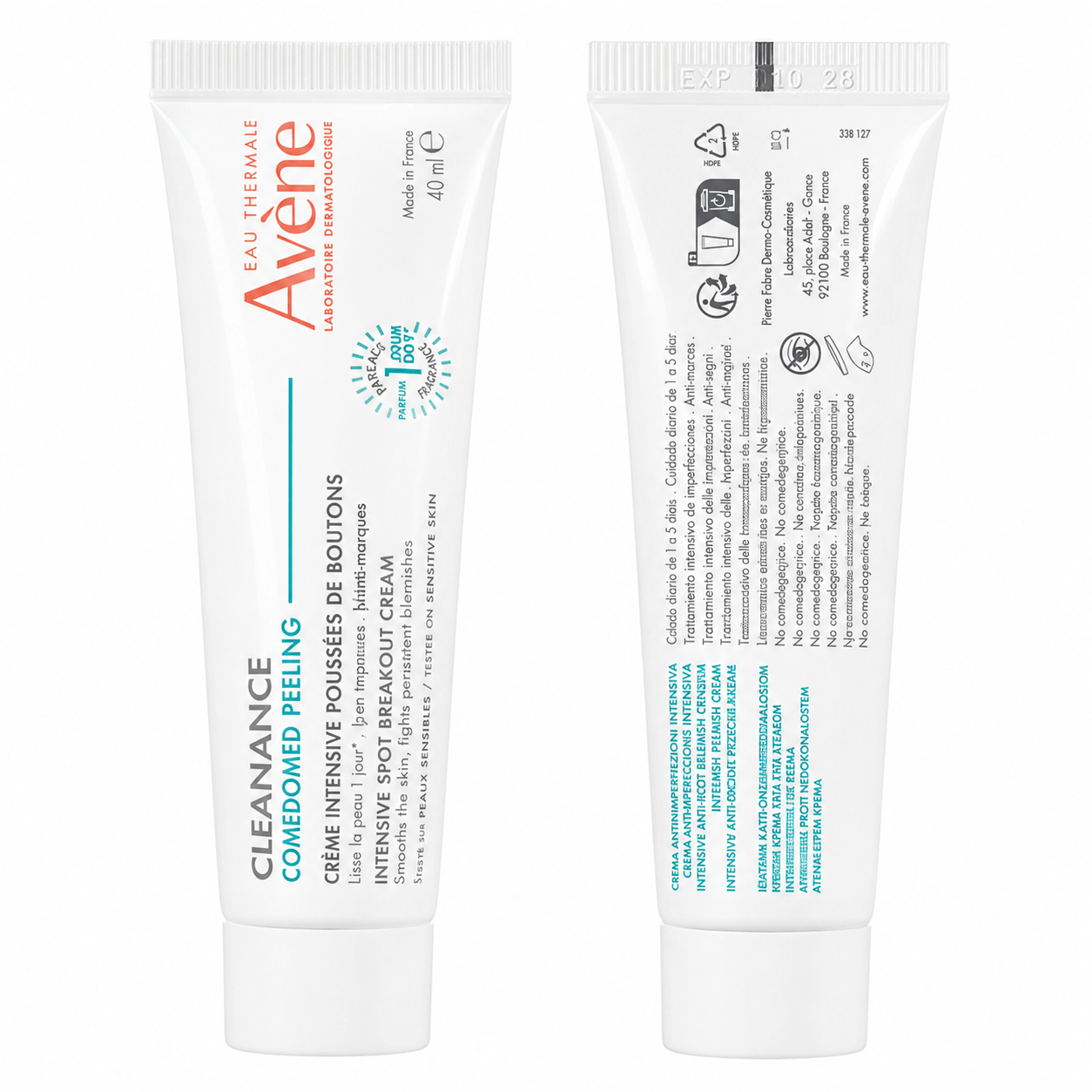Avène Cleanance Comedomed Peeling-Crema Intensiva Anti-Imperfecciones 40 ml
