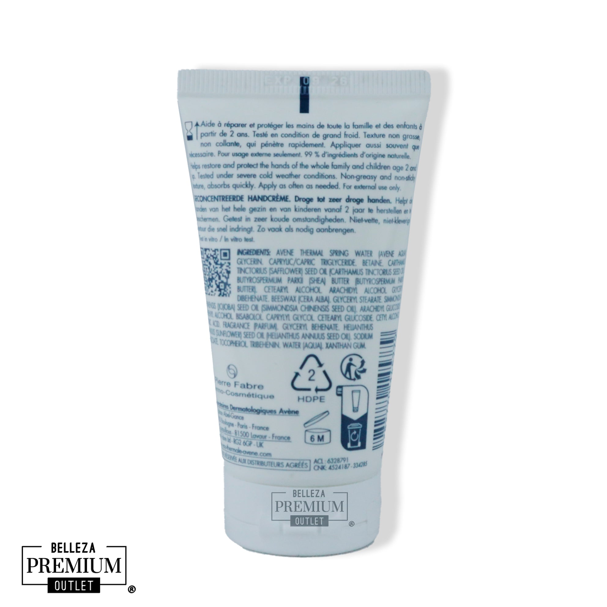 Avene Cold Cream Concentrated Hand Cream 50ml – Reparación Intensa para Manos Secas y Agrietadas