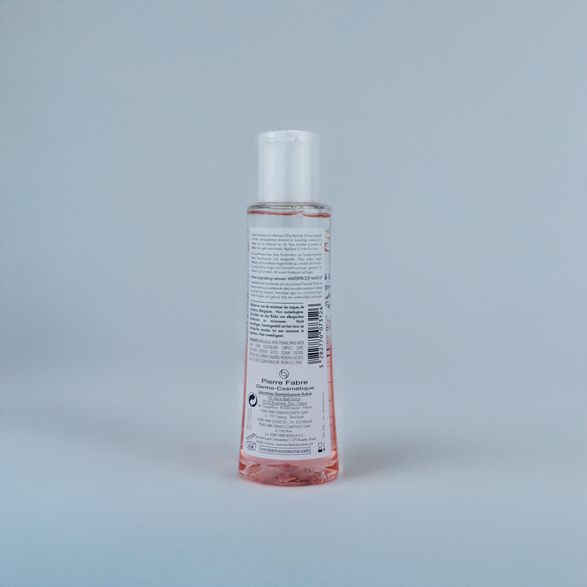 Avène Démaquillant Yeux Intense 125ml – Doble Eficacia para un Desmaquillado Suave y Potente