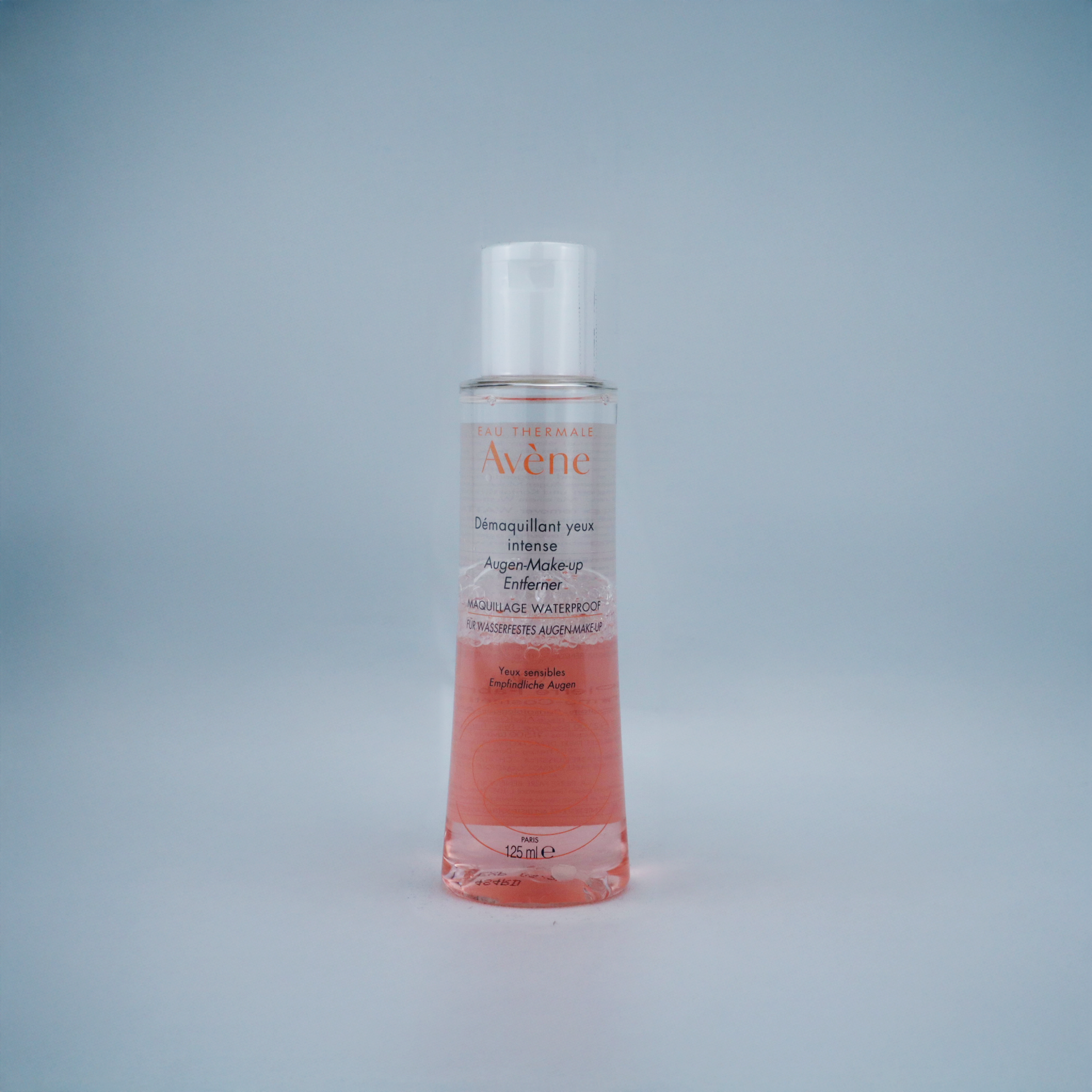 Avène Démaquillant Yeux Intense 125ml – Doble Eficacia para un Desmaquillado Suave y Potente