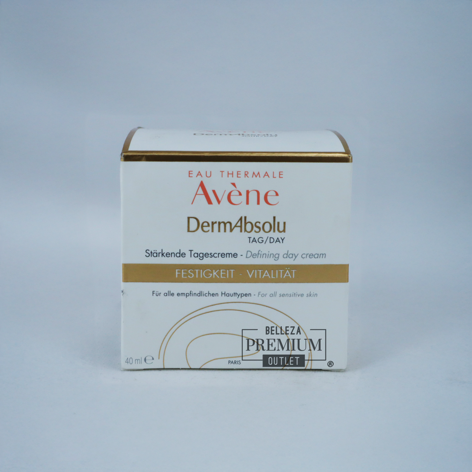 Avène DermAbsolu Crème de Día Redensificante 40ml – Firmeza, Nutrición y Luminosidad Día Tras Día