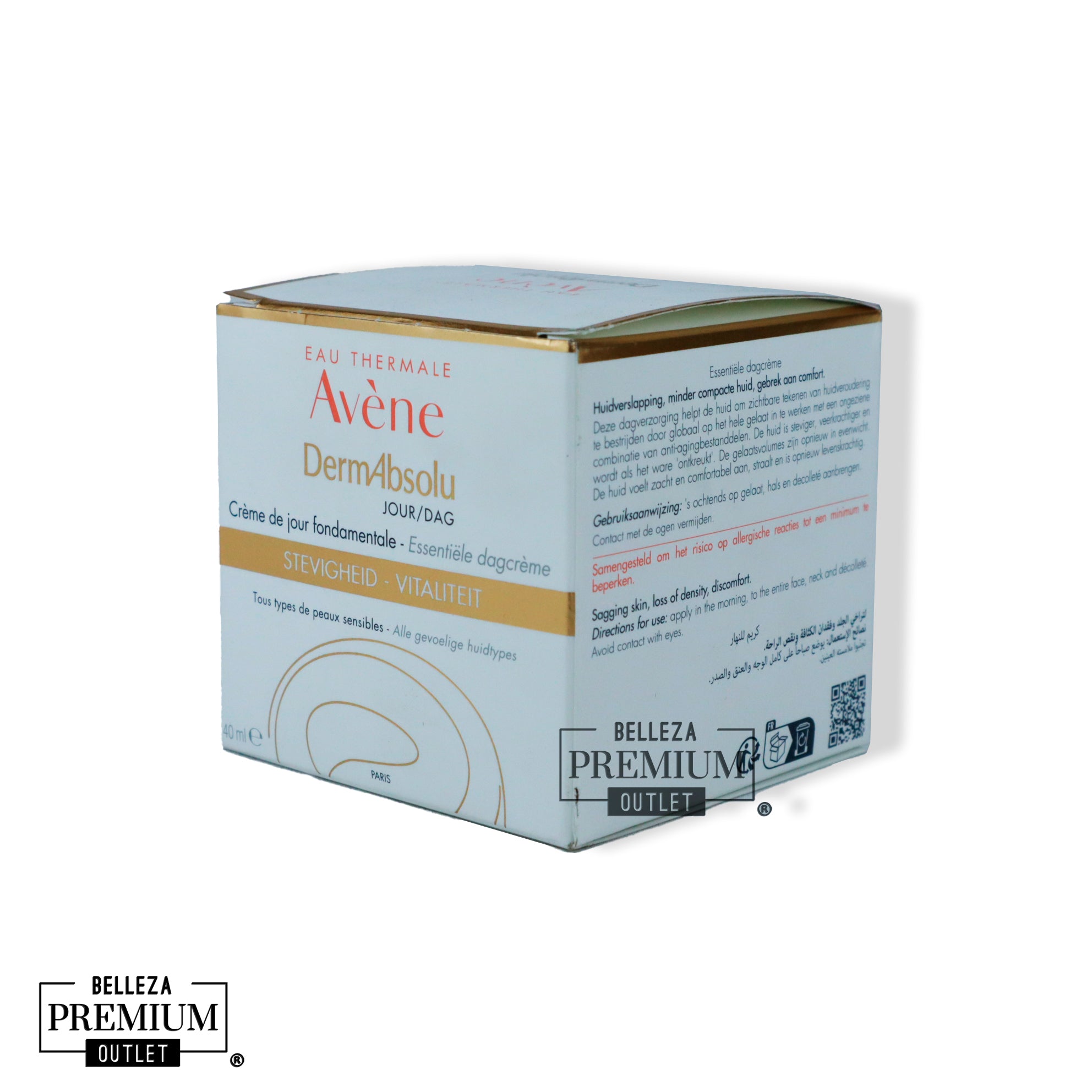 Avène DermAbsolu Crème de Día Redensificante 40ml – Firmeza, Nutrición y Luminosidad Día Tras Día