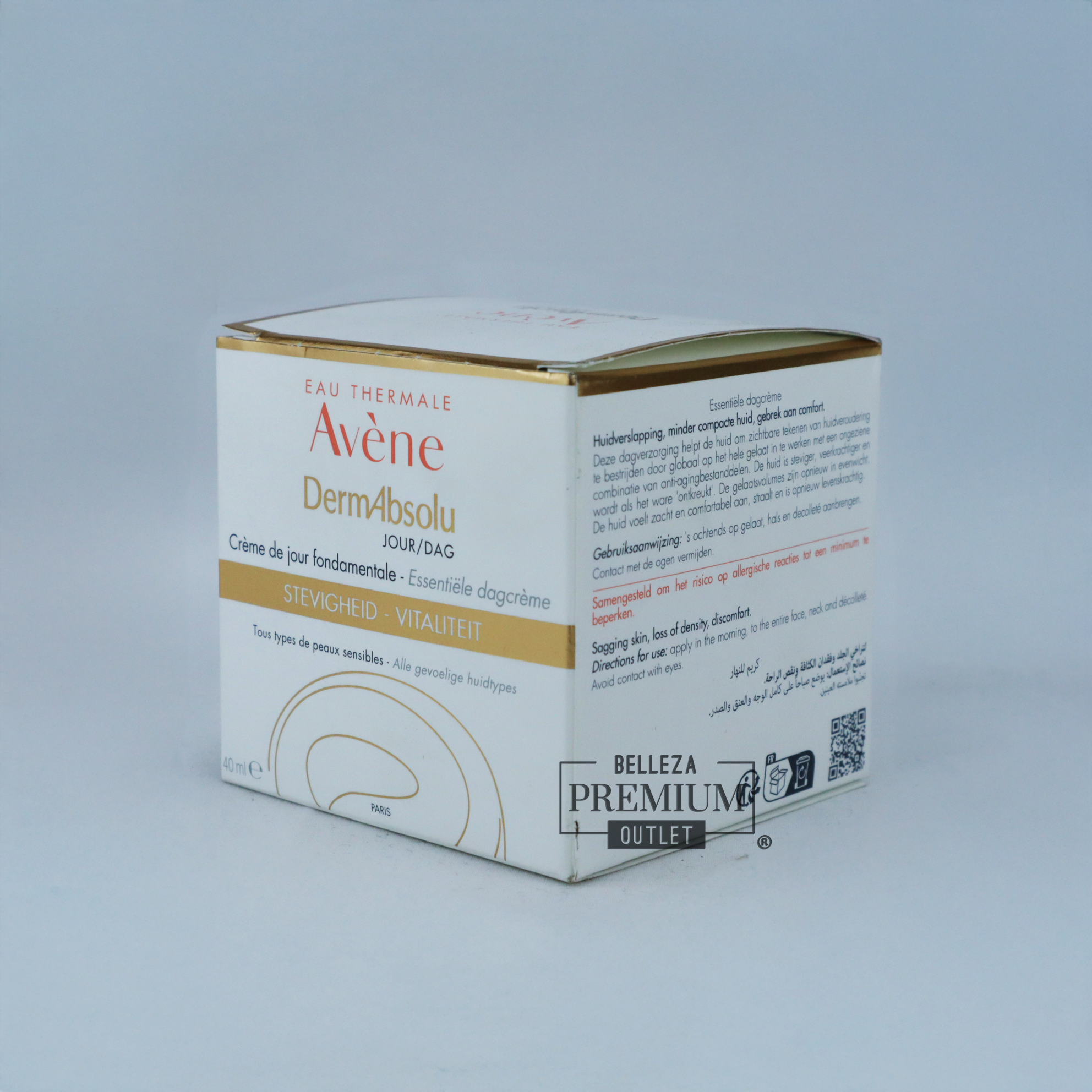 Avène DermAbsolu Crème de Día Redensificante 40ml – Firmeza, Nutrición y Luminosidad Día Tras Día