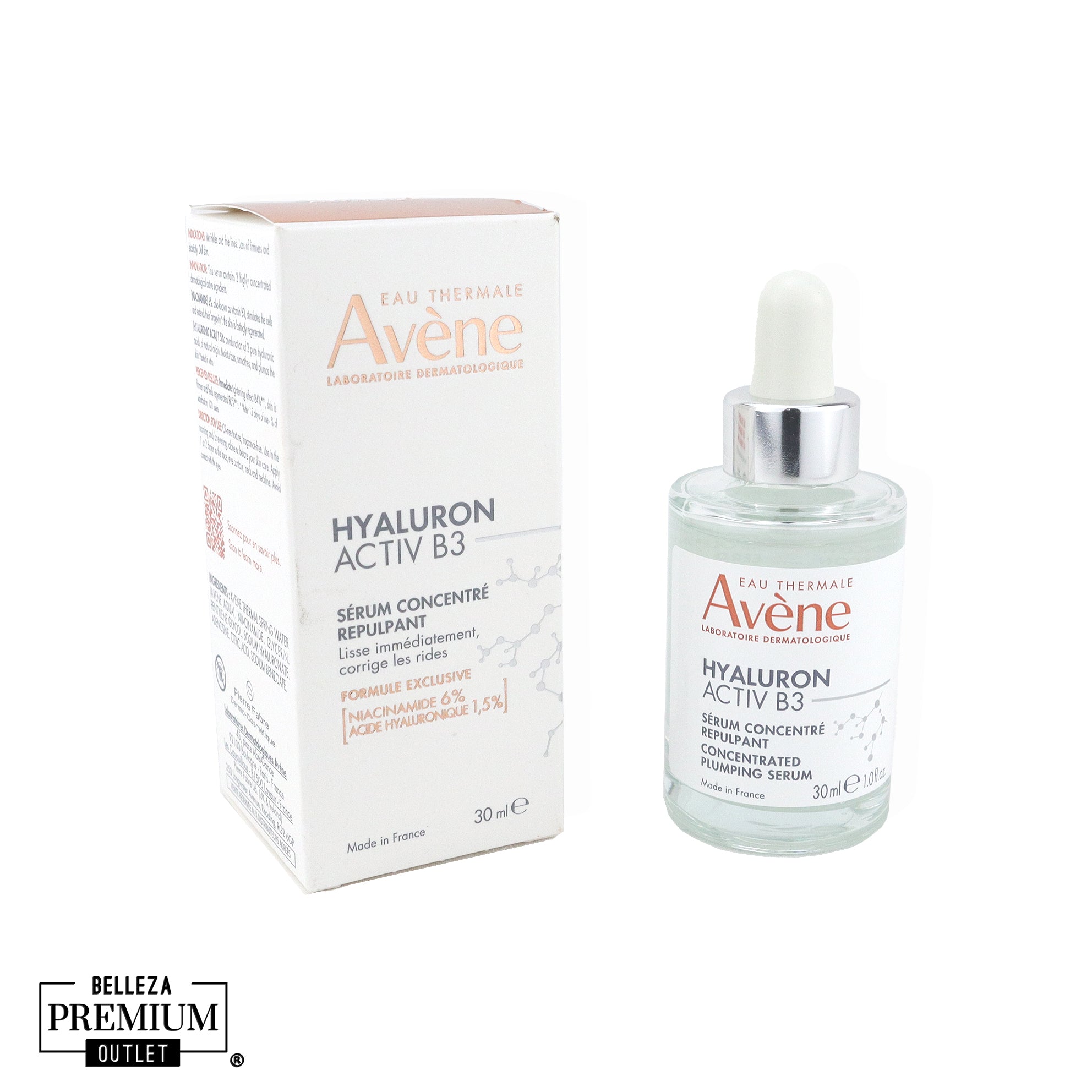 Avène Hyaluron Activ B3 Sérum Concentré Repulpant 30ml – Sérum Antiedad Hidratante y Repulpante