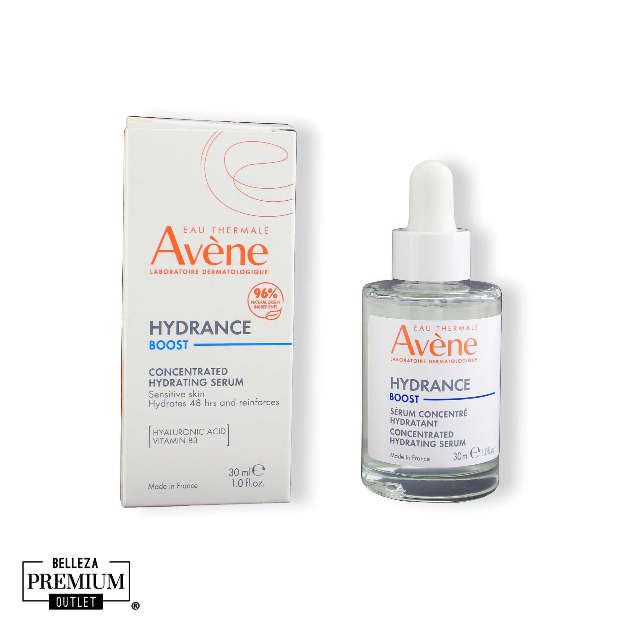Avène Hydrance Boost Sérum – Hidratación Intensa, Frescura Inmediata y Piel Radiante