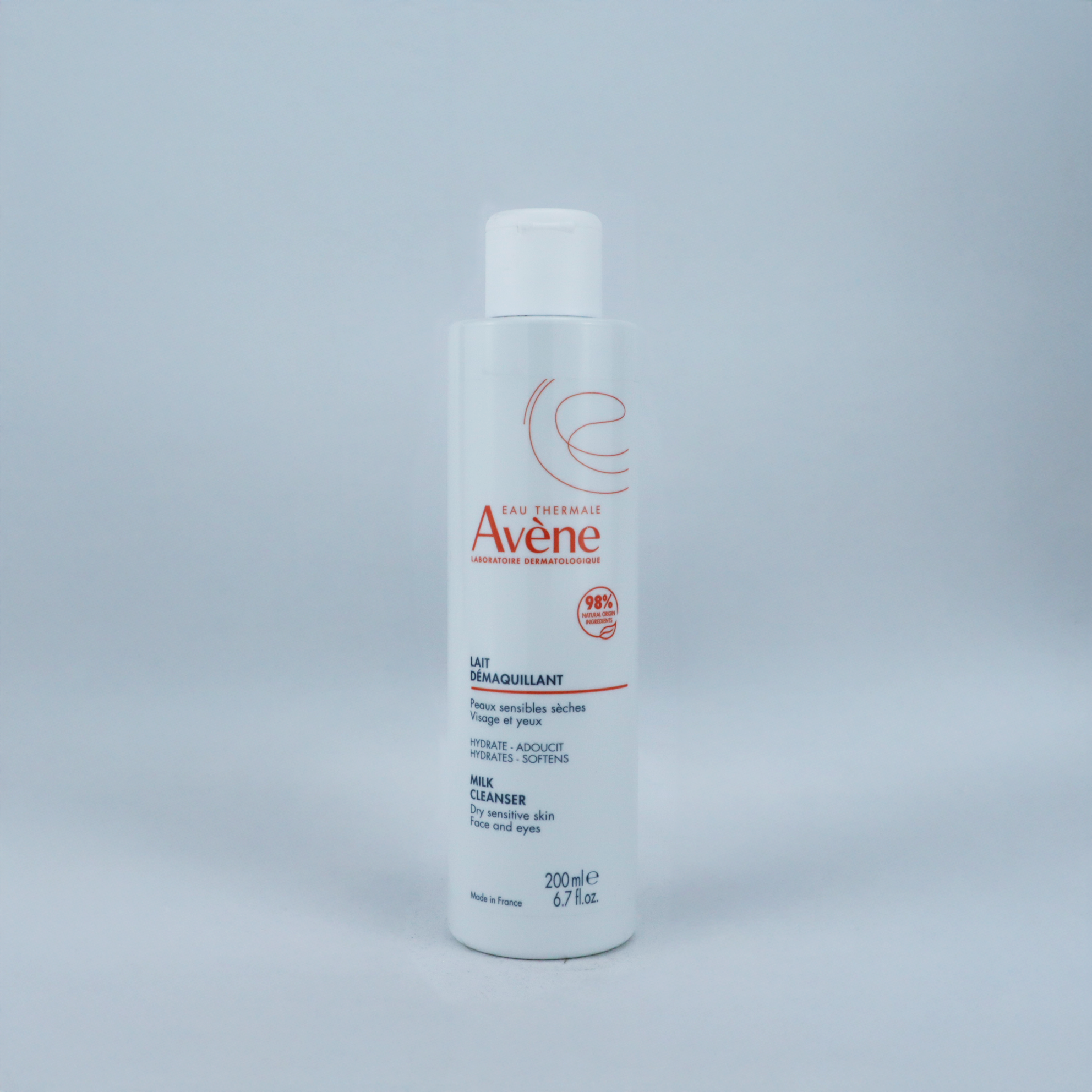Avène Lait Démaquillant 200ml – Limpieza Suave y Confortable para Pieles Sensibles