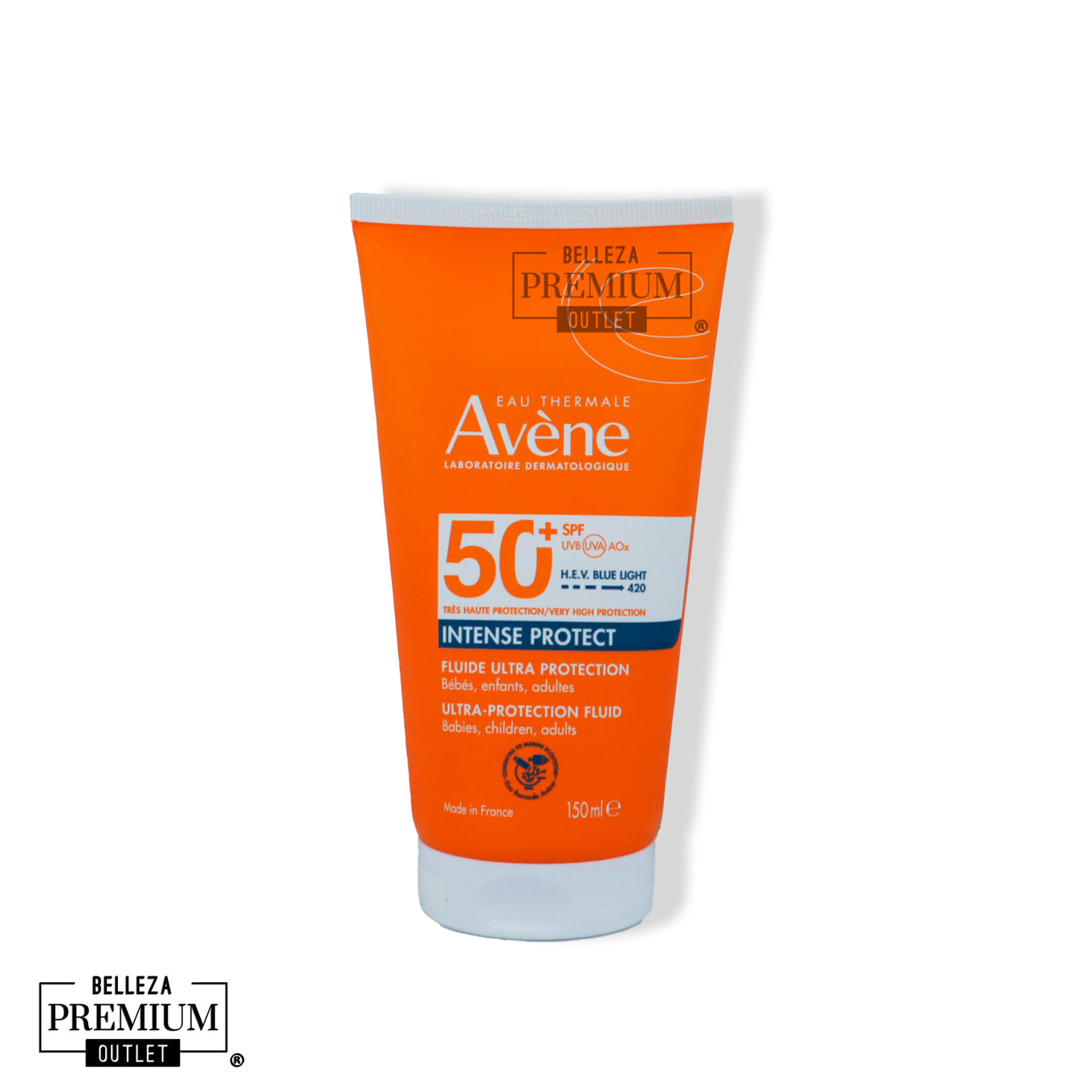 Avène Intense Protect SPF 50+ 150ml – Protección Solar Ultra-Amplia, Segura y Respetuosa con la Piel y el Planeta