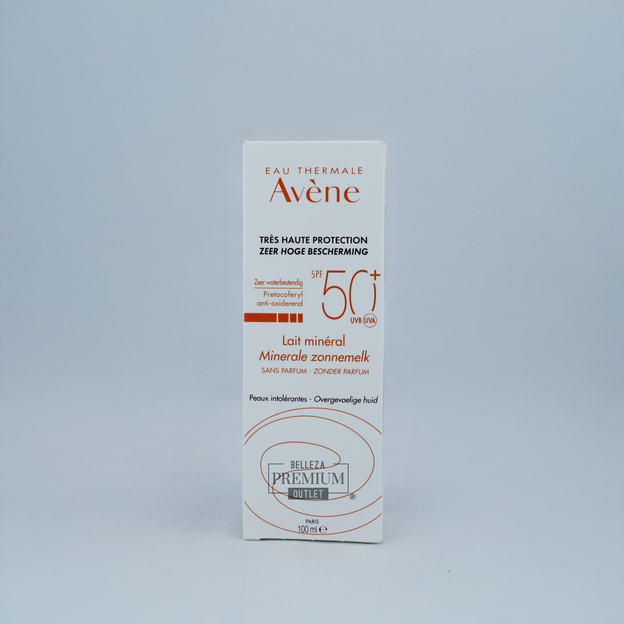 Avène Lait Minéral SPF 50+ 100ml – Protección Solar 100% Mineral para las Pieles Más Sensibles