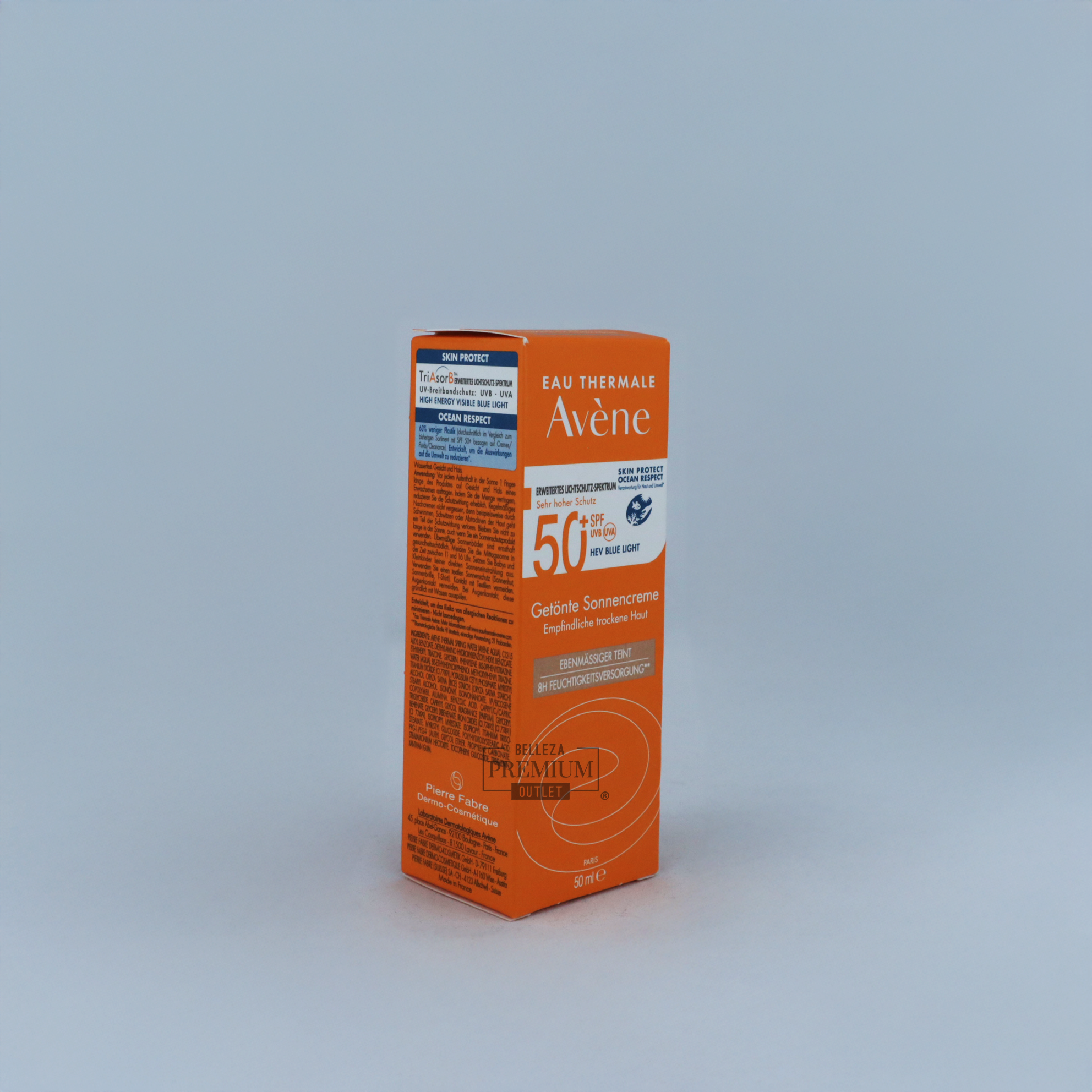 Avène Crema con Color SPF 50+ 50ml – Protección Solar y Belleza Natural para Piel Sensible