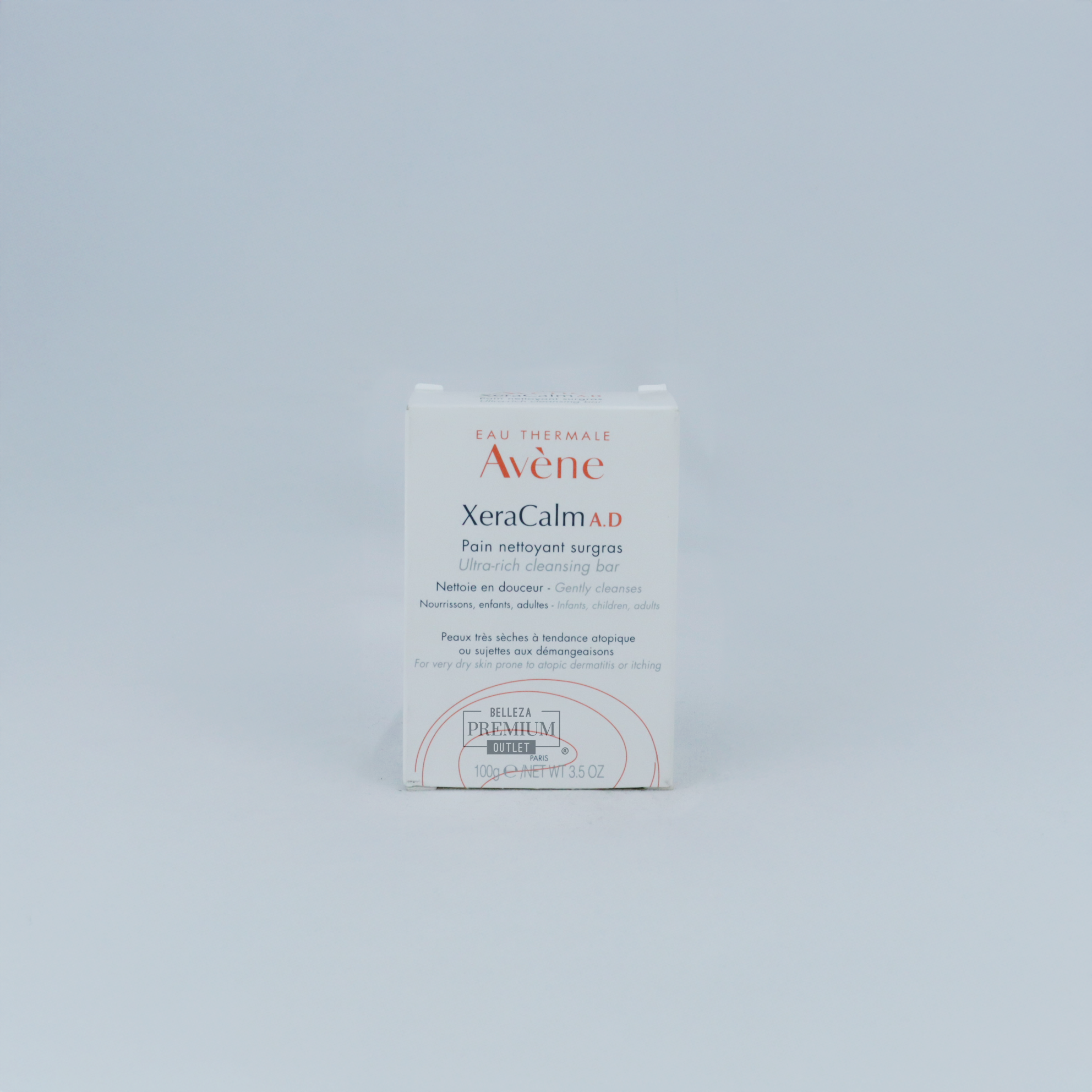 Avène XeraCalm A.D Pain 100g – Higiene Suave y Calmante para Pieles Secas, Atópicas o con Picor