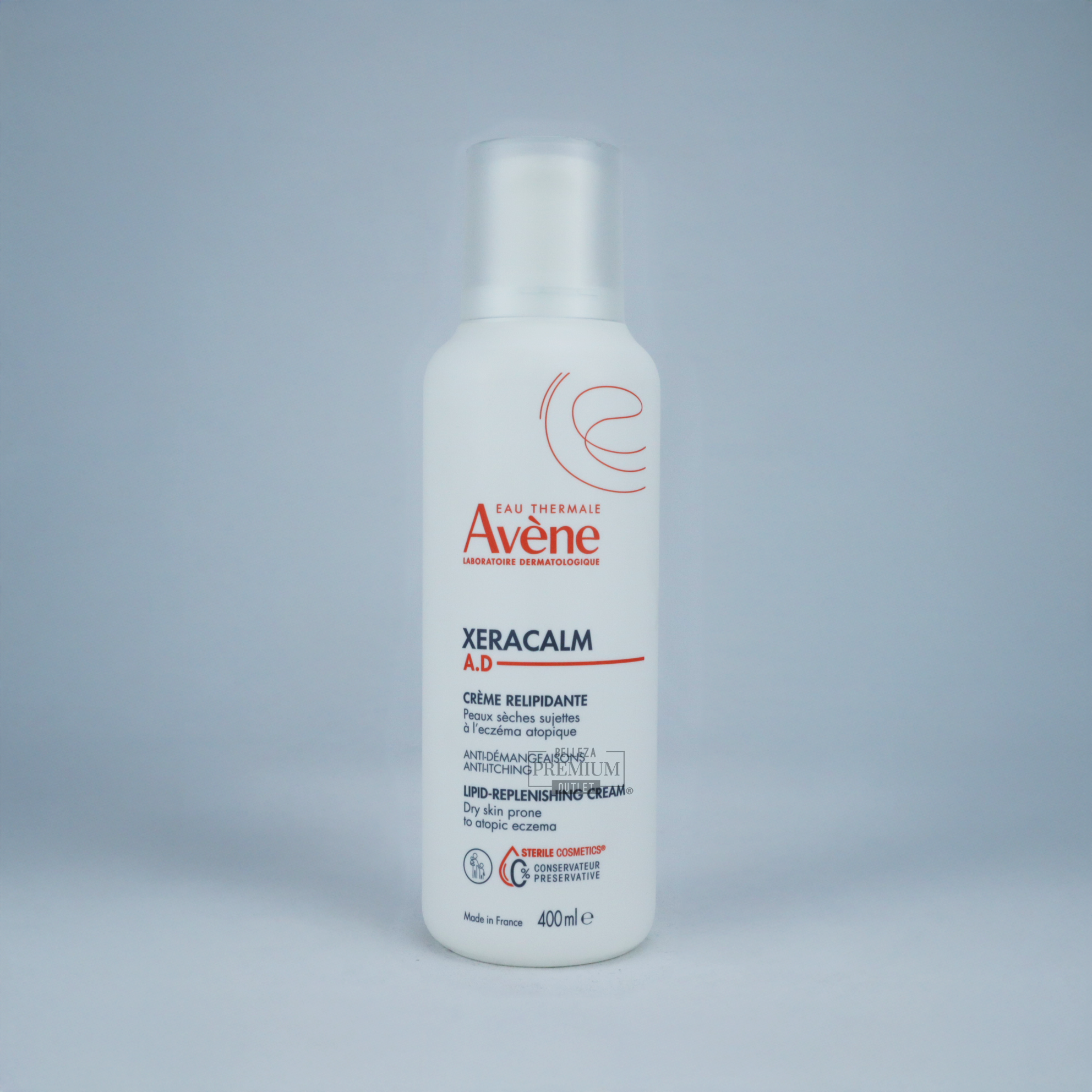 Avène XeraCalm A.D Crème Relipidante 400ml – Nutrición, Calma y Reparación para Piel Muy Seca y con Picor