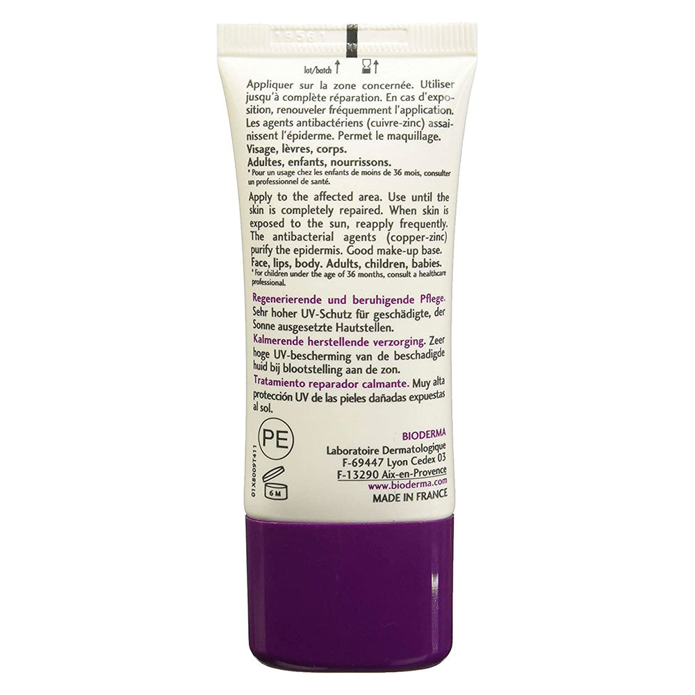 Bioderma Cicabio Spf 50+ Reparador Calmante 30ml