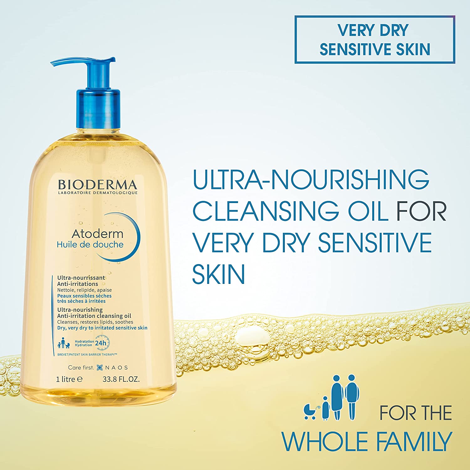 Bioderma Atoderm Aceite De Ducha 1000ml