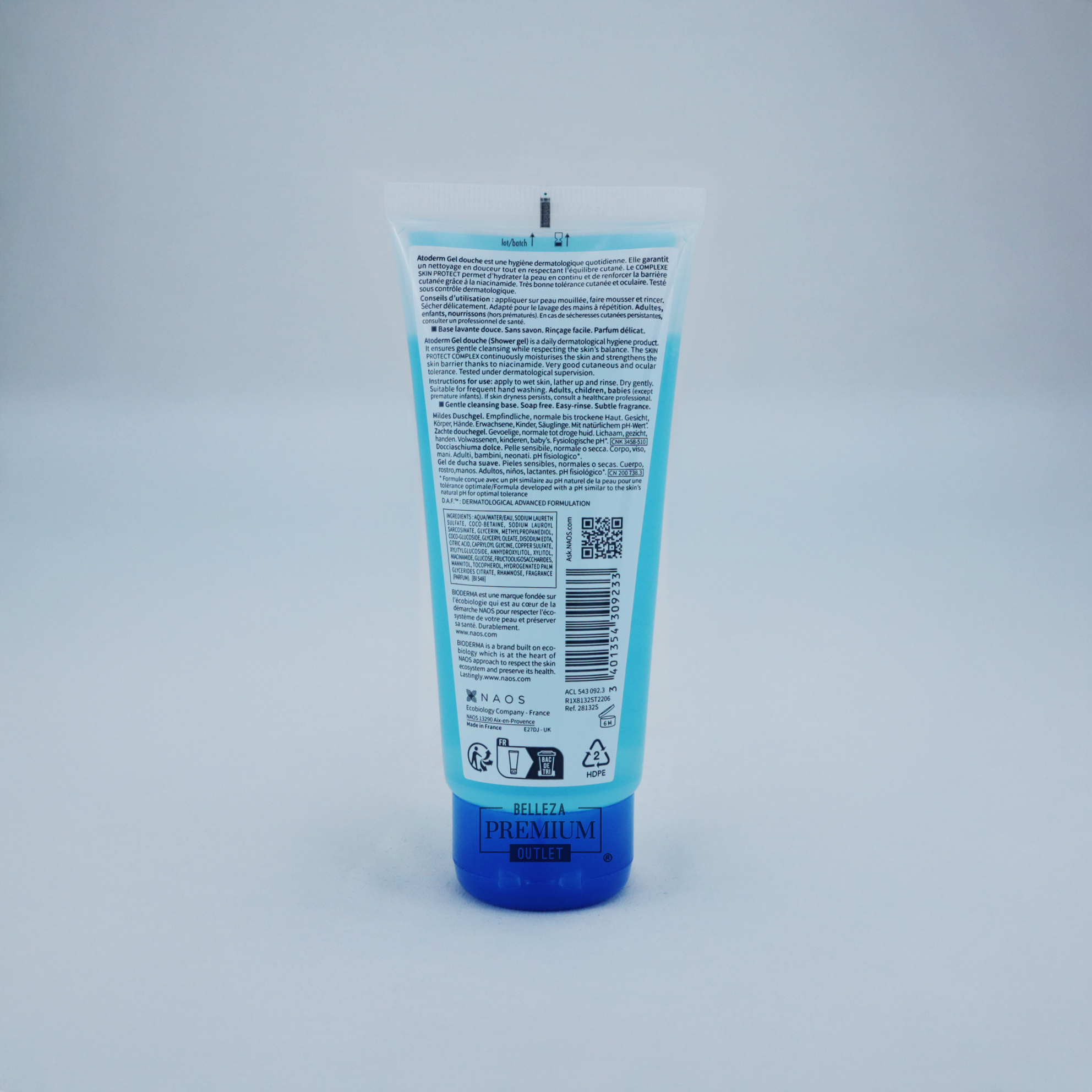 BIODERMA ATODERM SHOWER GEL 100ML:  ¡Higiene Suave y Piel Hidratada con Bioderma Atoderm Shower Gel 100ml! Limpieza que Mima tu Piel Todos los Días
