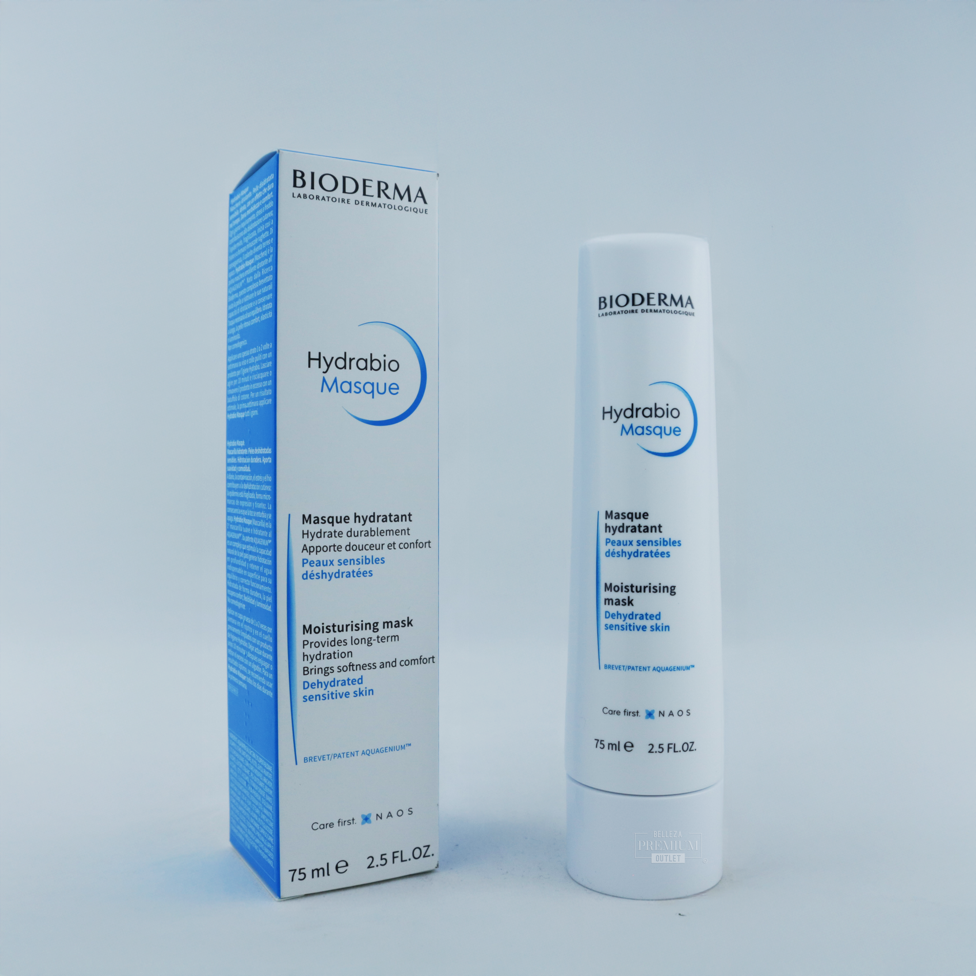 Bioderma Hydrabio Masque 75ml – Mascarilla Hidratante Intensiva para Piel Sensible y Deshidratada