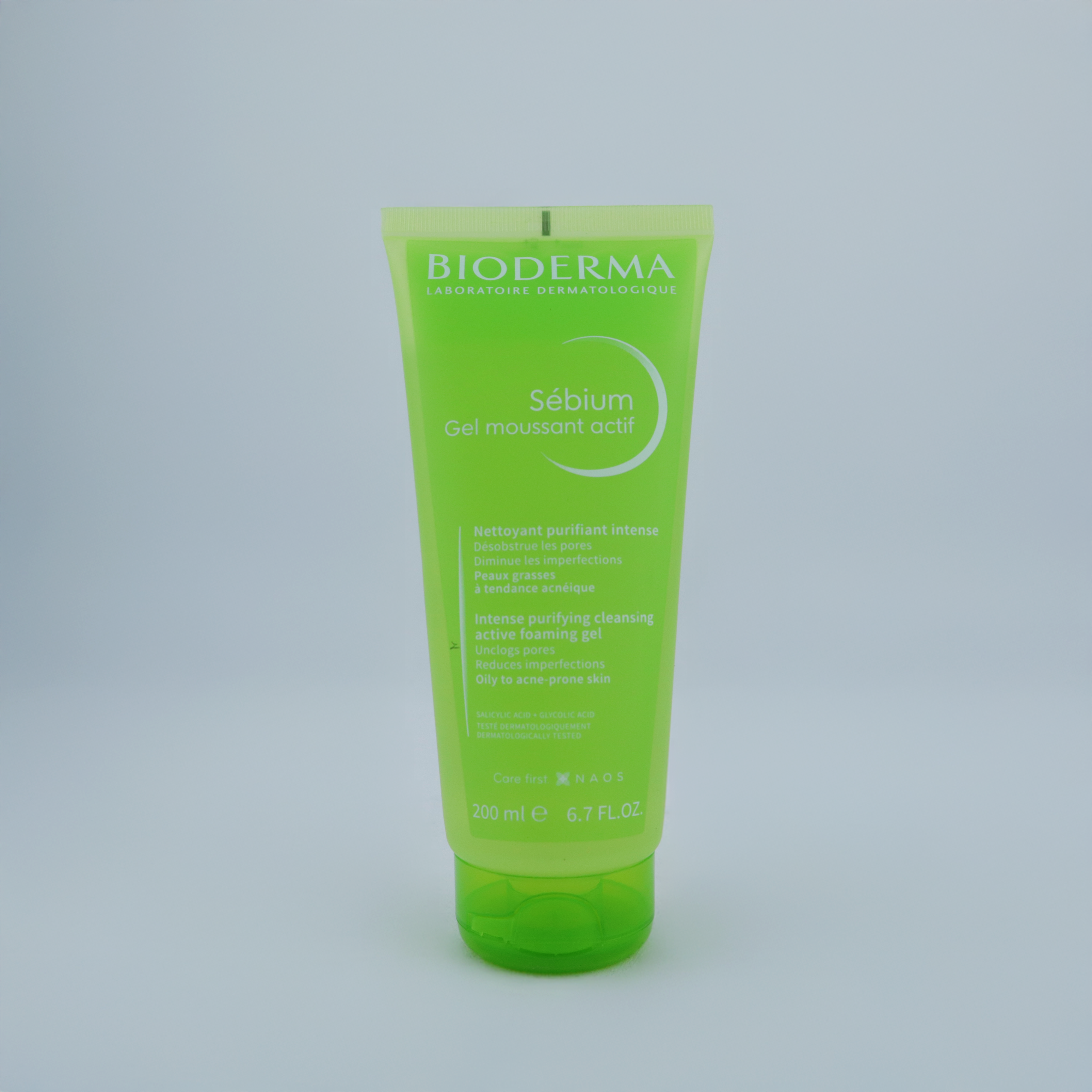 Bioderma Sébium Gel Moussant Actif 200ml – Gel Limpiador Purificante Intensivo