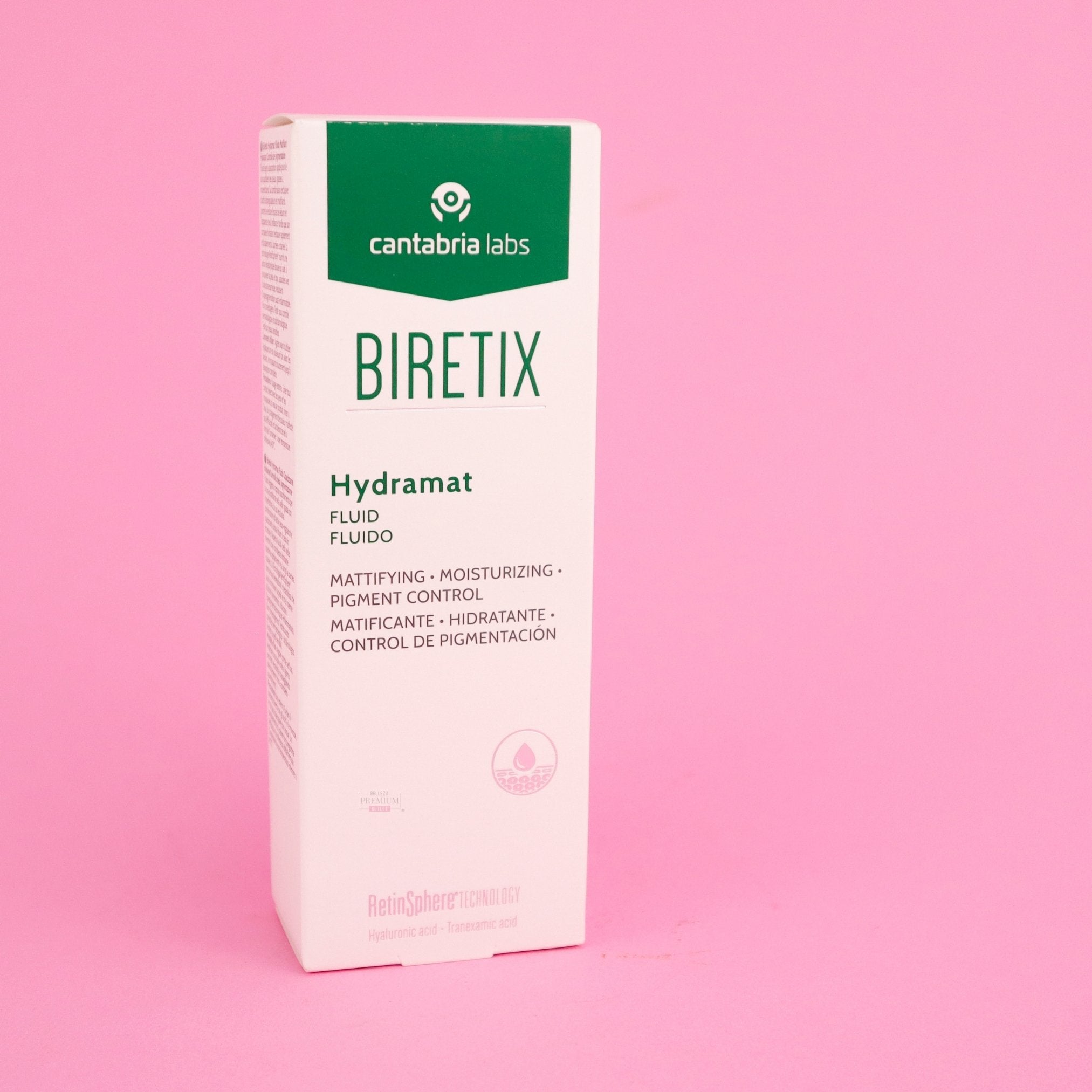 Biretix Hydramat Fluido 50ml – Hidratación Ligera y Control de Brillos