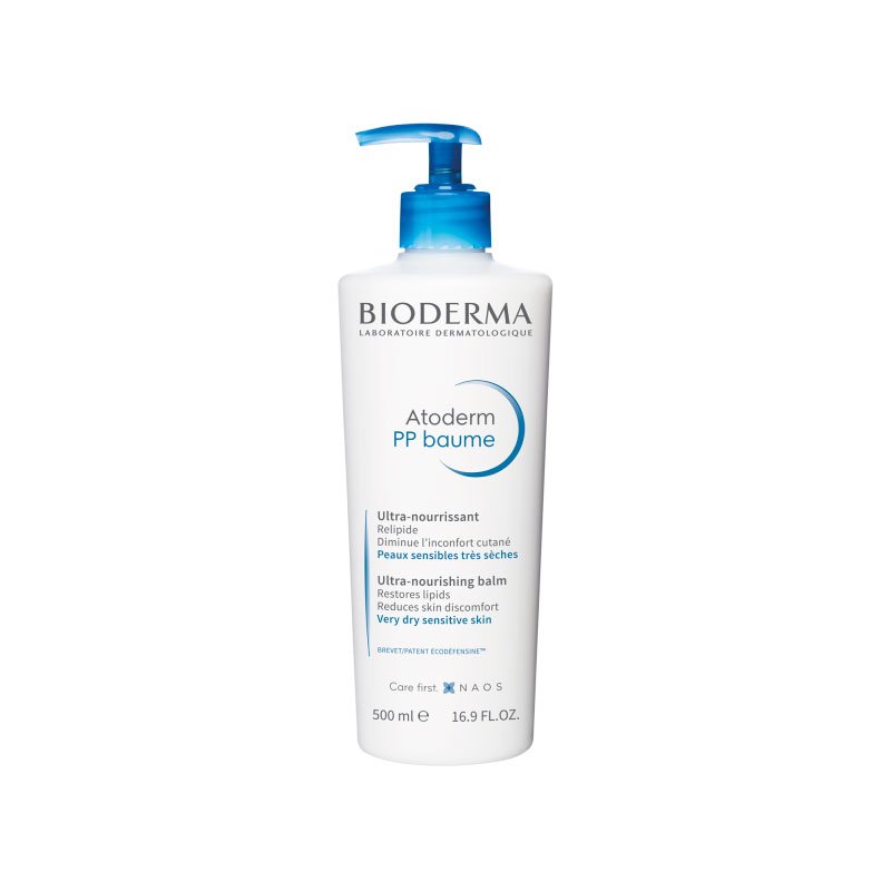 Bioderma Atoderm PP Baume 500ml: El bálsamo prestigioso para una hidratación intensa y duradera