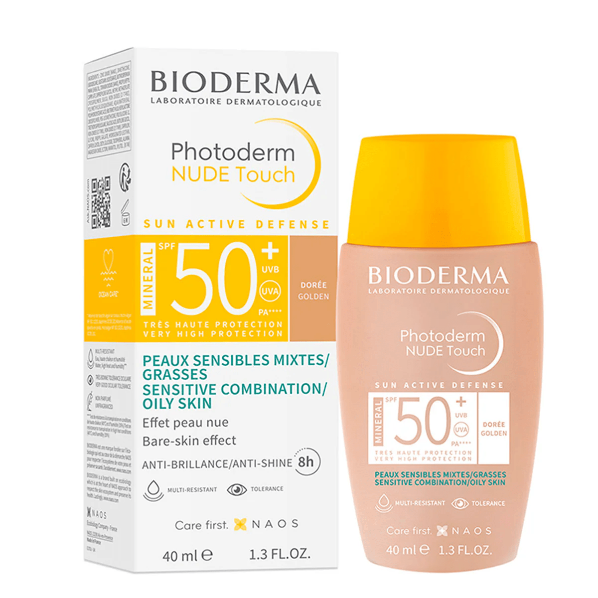 Bioderma Photoderm Nude Touch Dorado FPS 50+ 40ml: ¡El Asombroso Protector Solar con Toque de Color y Acabado Perfecto!