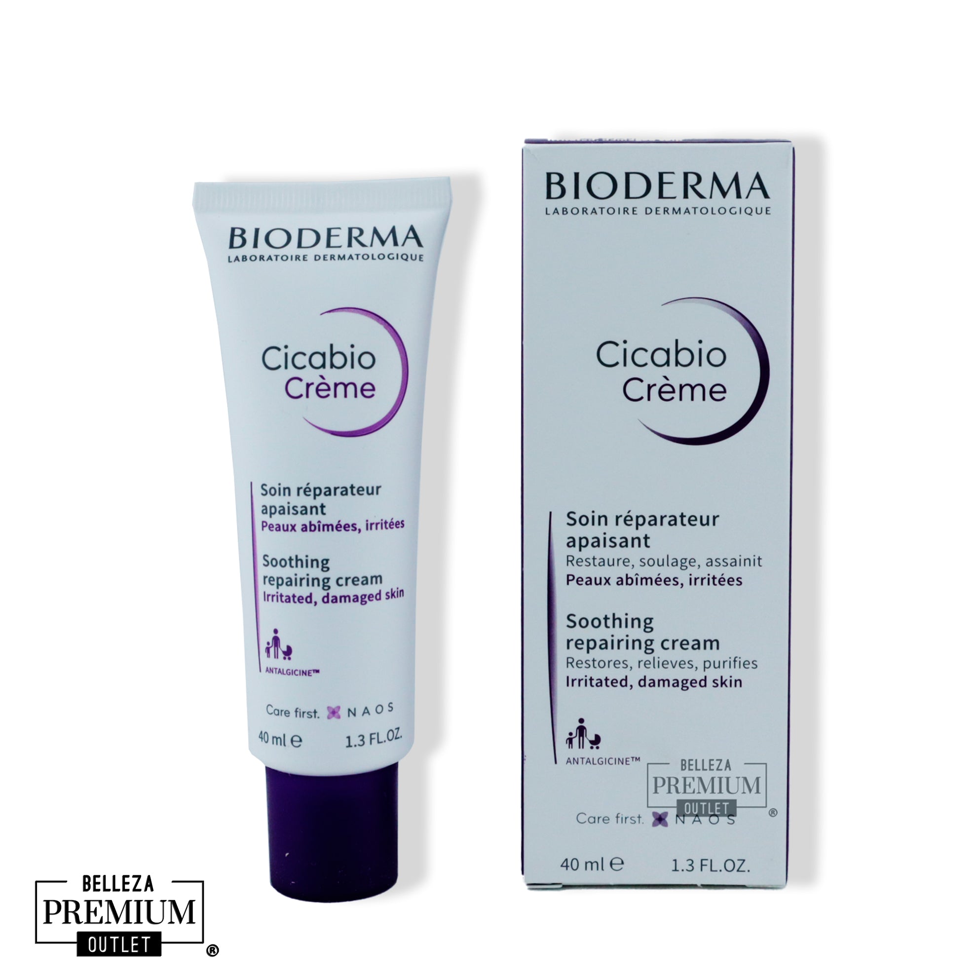 Bioderma Cicabio Crème Calmante Reparadora Piel Dañada 40ml – Cuidado Intensivo para la Reparación Cutánea
