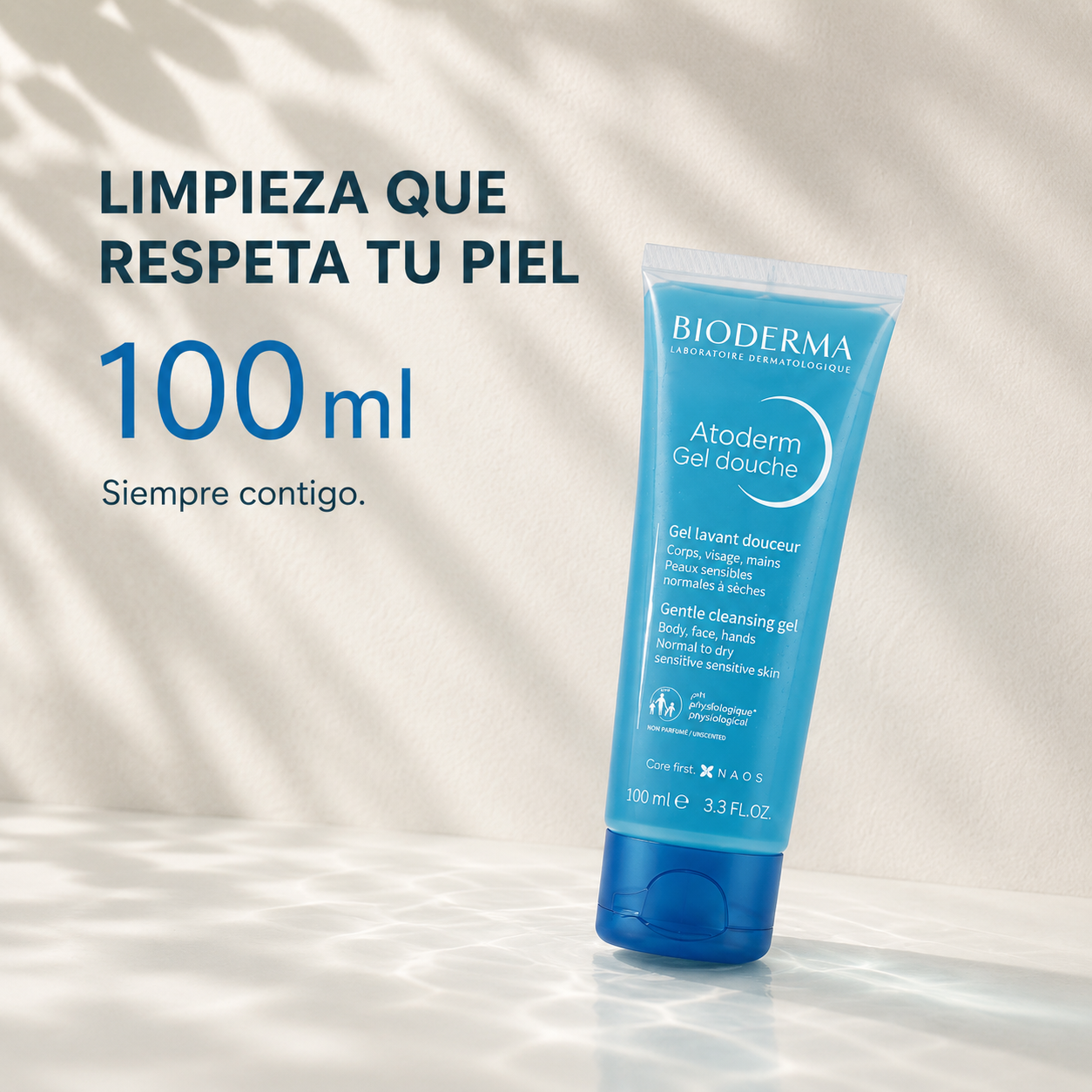 Bioderma Atoderm Gel Douche-Gel de ducha 100 ml piel sensible