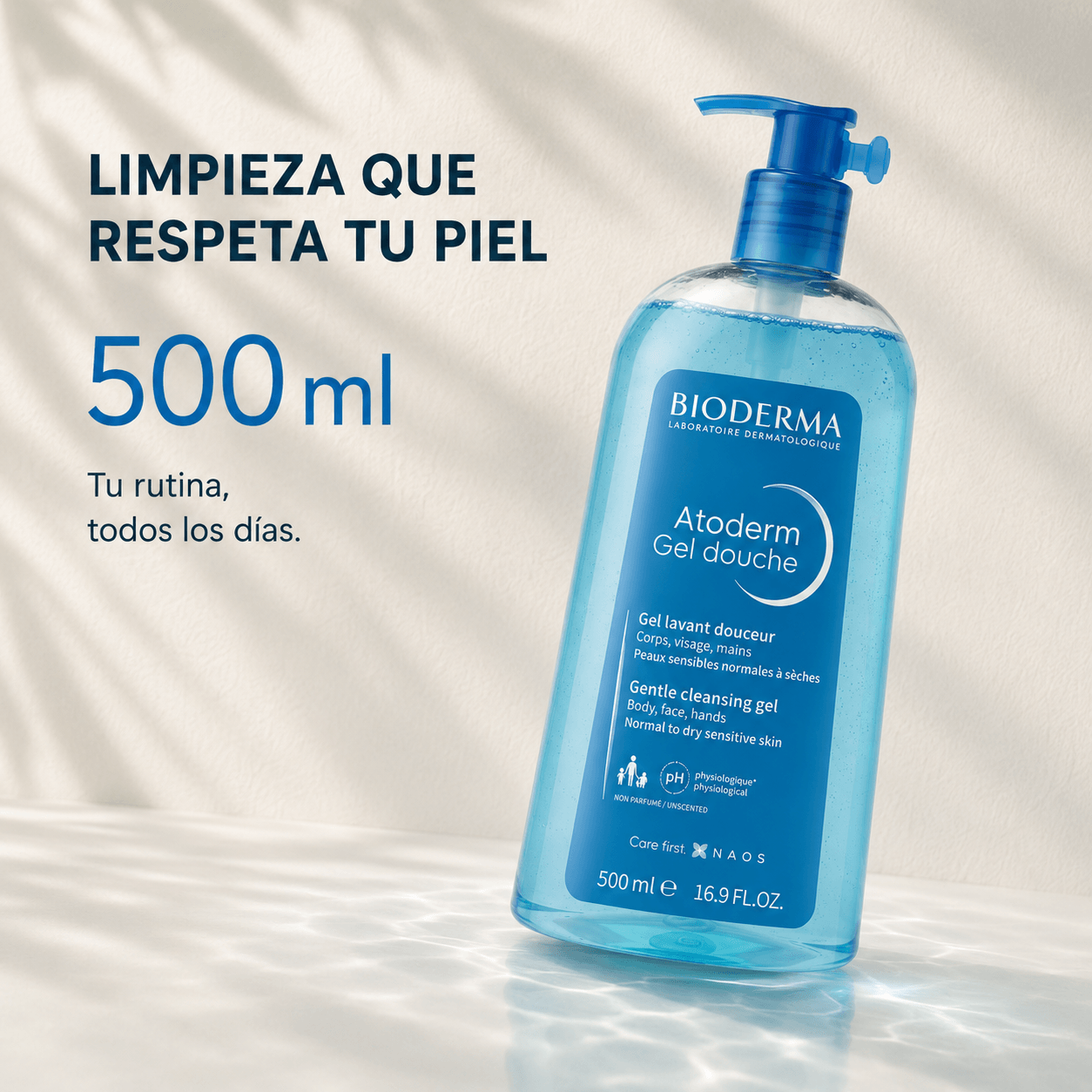 Bioderma Atoderm Gel Douche-Gel de ducha 500 ml piel sensibl