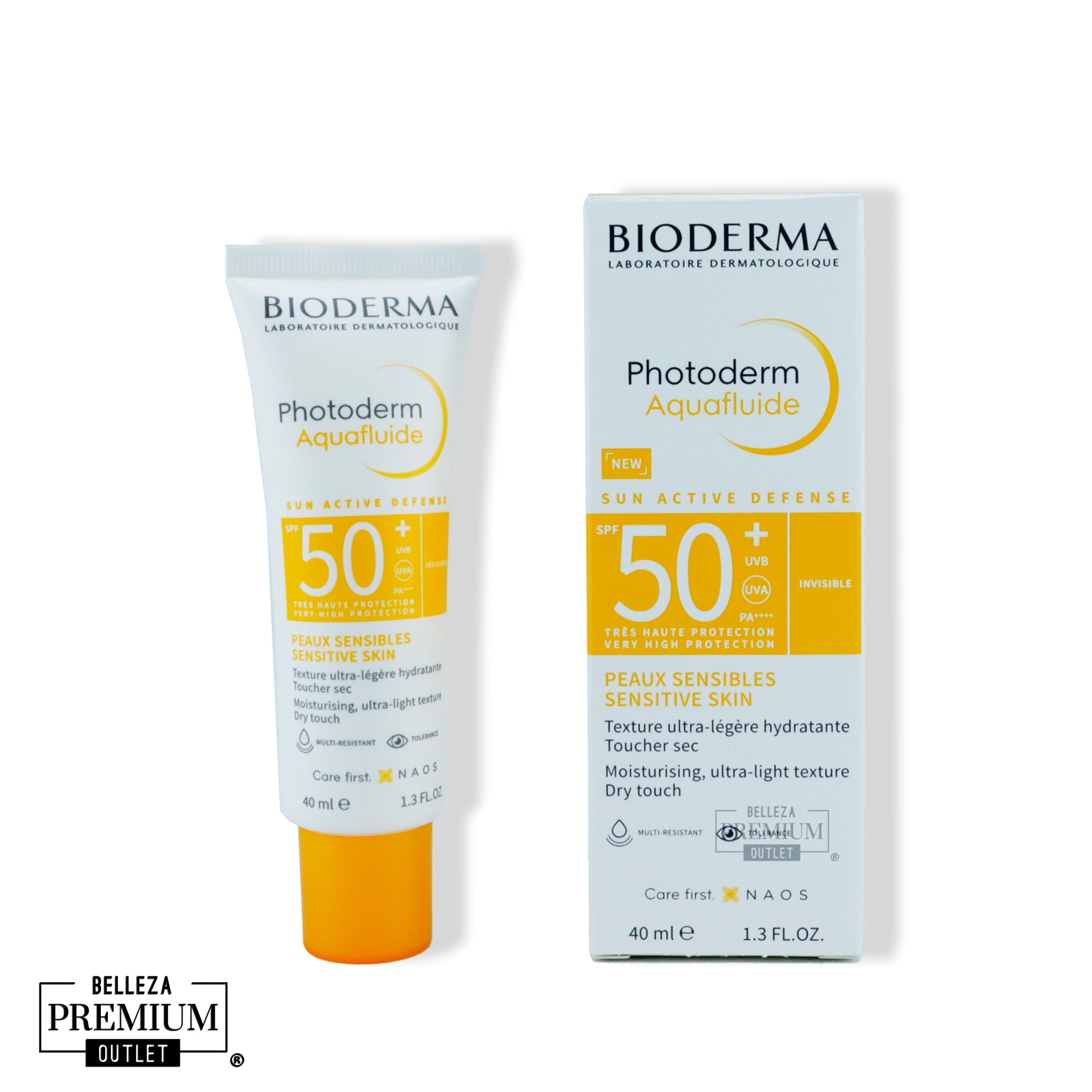 Bioderma Photoderm Max Aquafluide SPF50+ 40ml – Protección Solar Ultraligera y Toque Seco