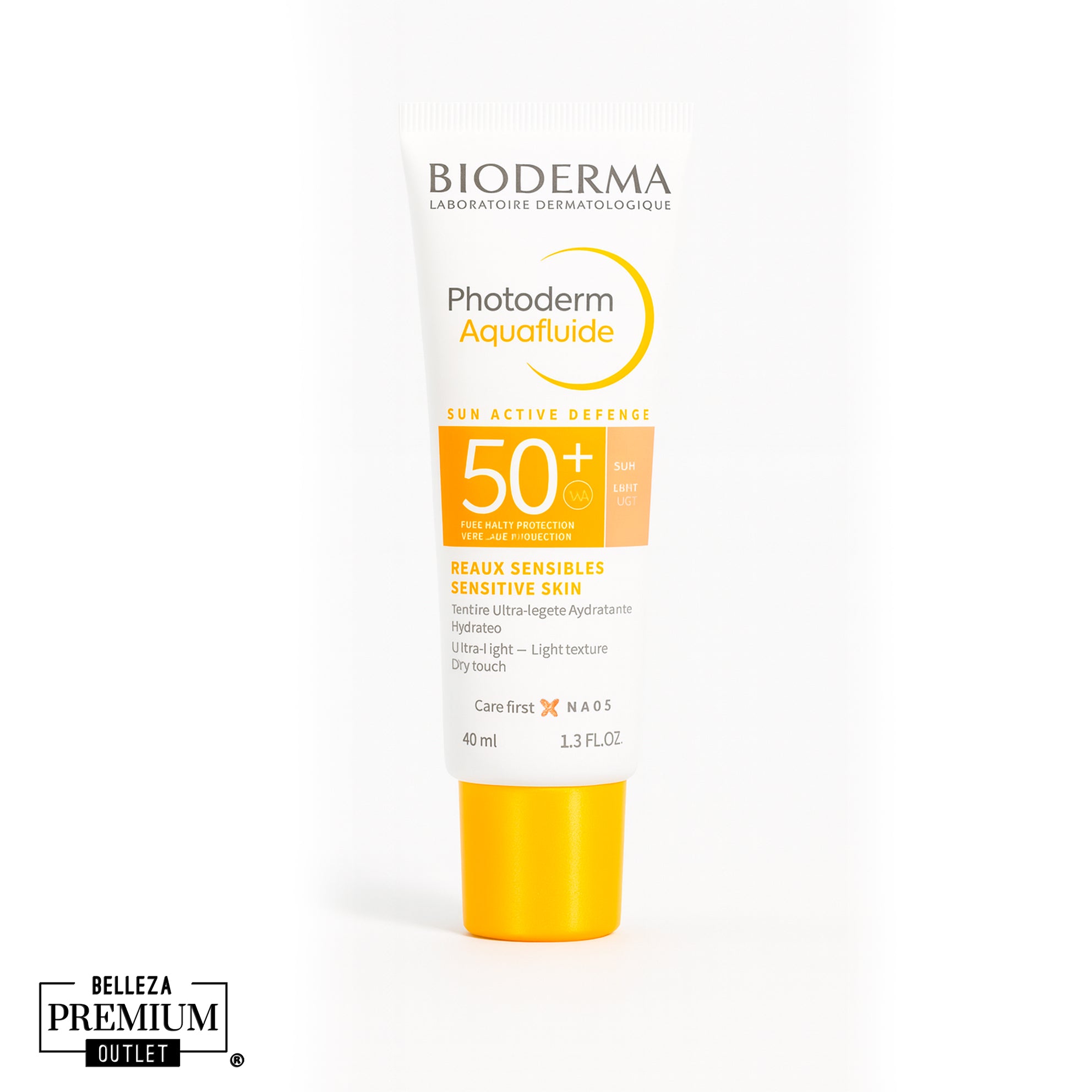 Bioderma Photoderm Aquafluido FPS 50+ Tono Claro 40ml – Protección Solar Ultra Ligera y Efecto Natural